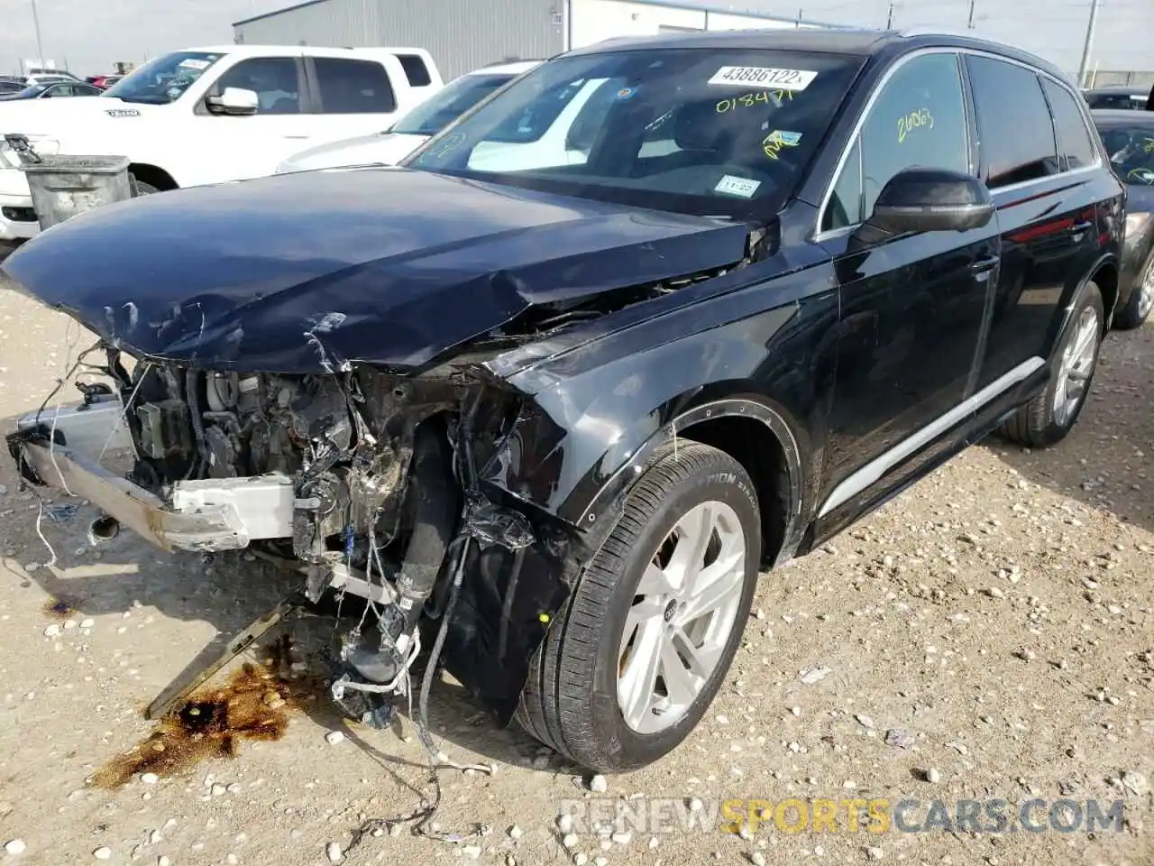 2 Photograph of a damaged car WA1AJAF70MD018471 AUDI Q7 2021