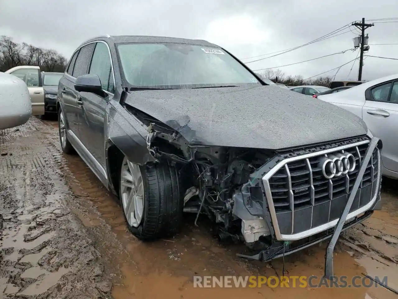 4 Фотография поврежденного автомобиля WA1AJAF70MD025081 AUDI Q7 2021