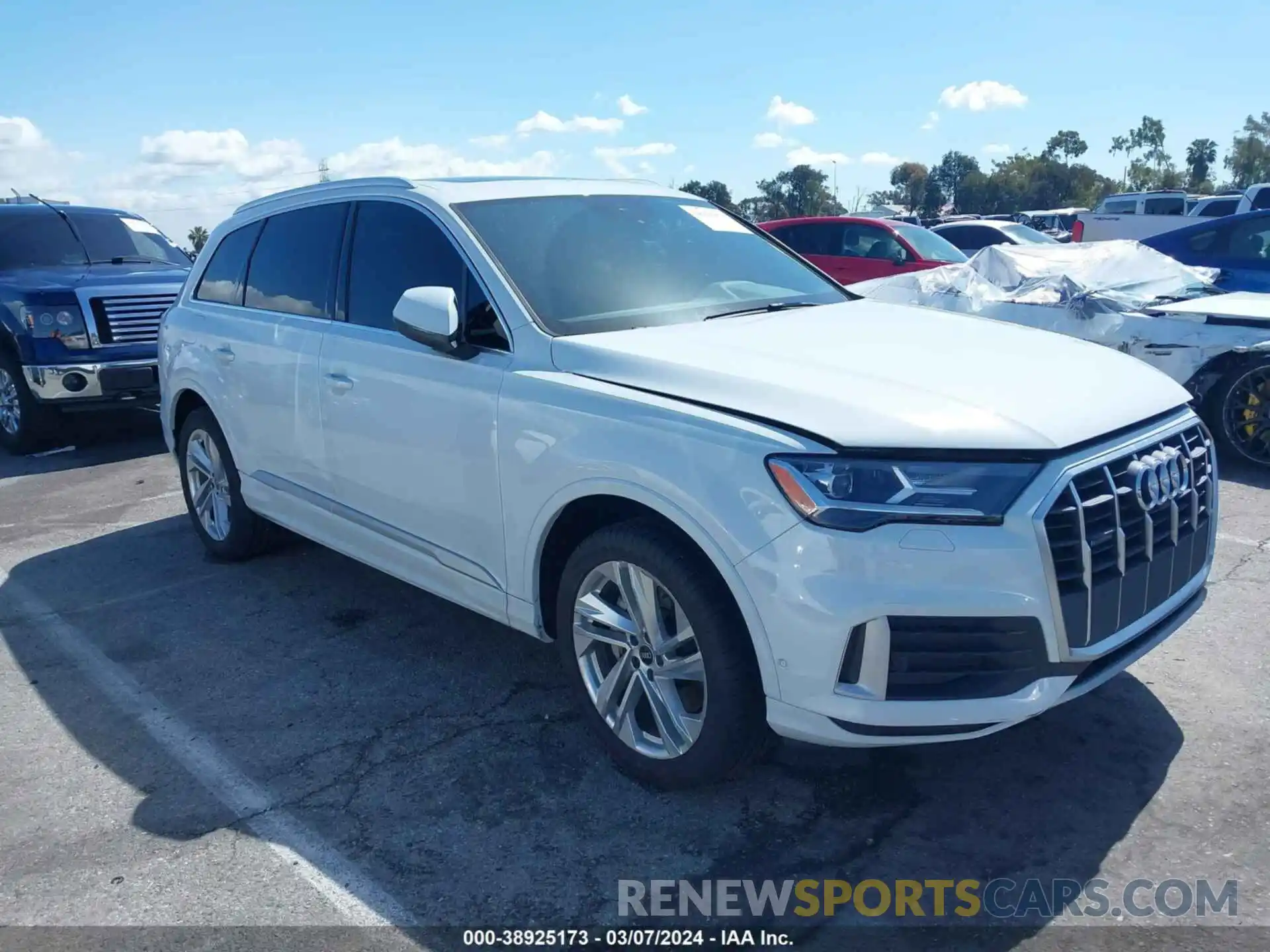 1 Photograph of a damaged car WA1AJAF70MD027302 AUDI Q7 2021