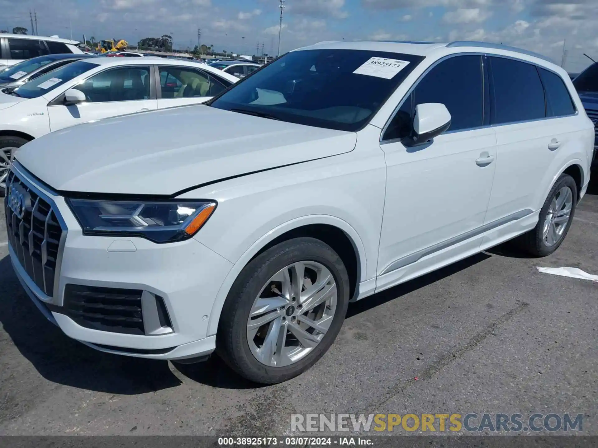 2 Photograph of a damaged car WA1AJAF70MD027302 AUDI Q7 2021