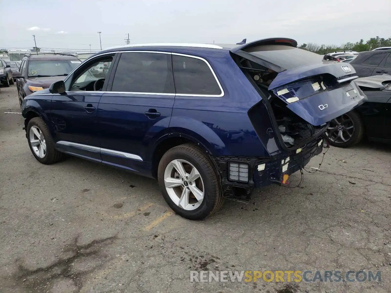 3 Фотография поврежденного автомобиля WA1AJAF71MD014123 AUDI Q7 2021