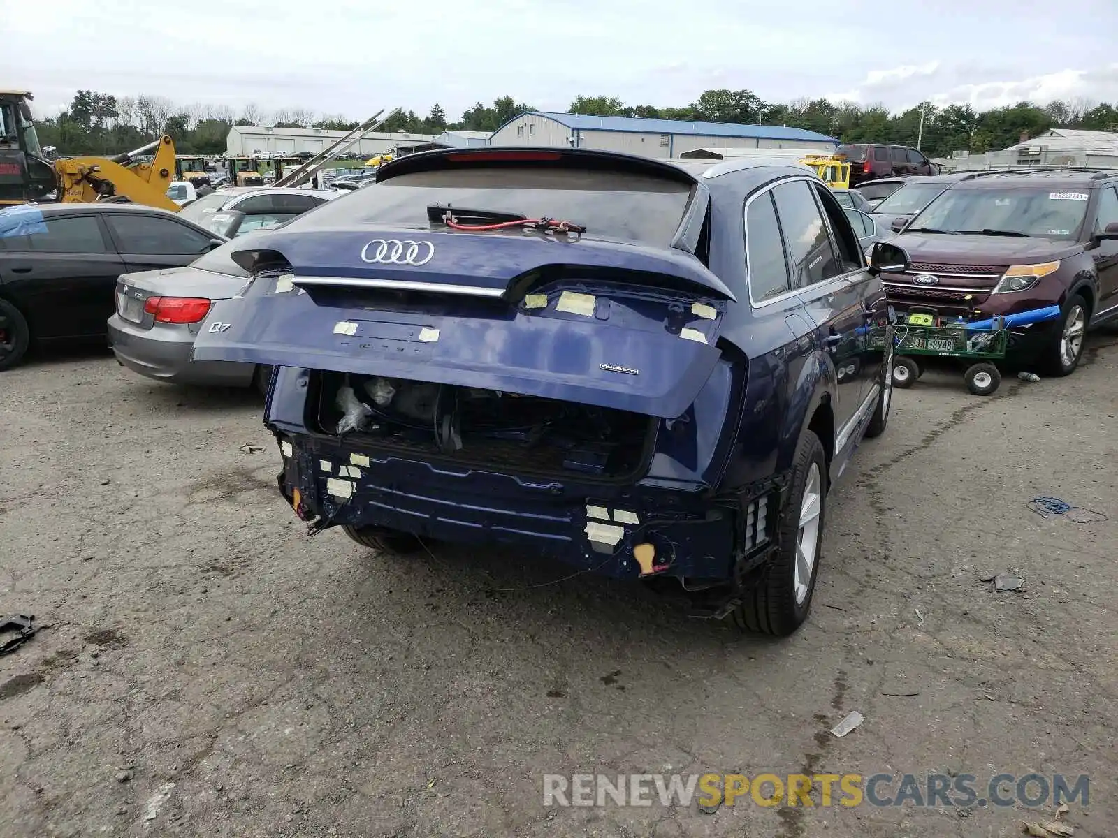 4 Фотография поврежденного автомобиля WA1AJAF71MD014123 AUDI Q7 2021