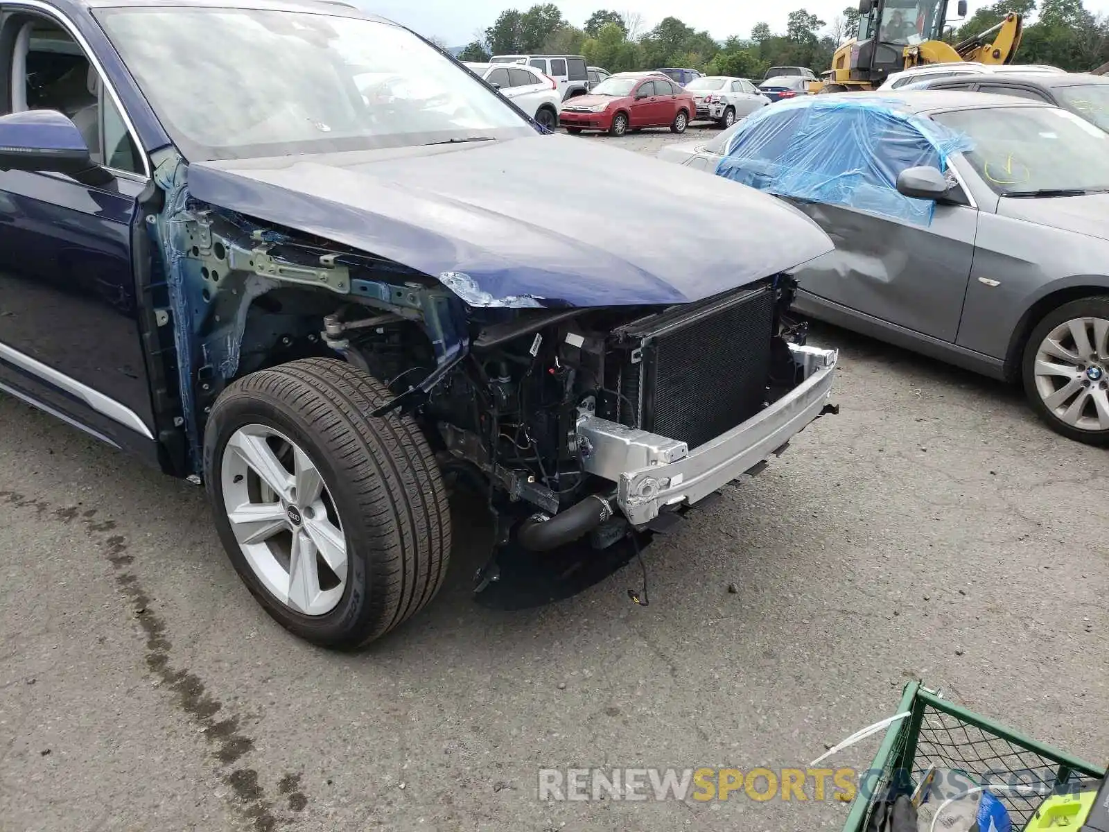 9 Photograph of a damaged car WA1AJAF71MD014123 AUDI Q7 2021