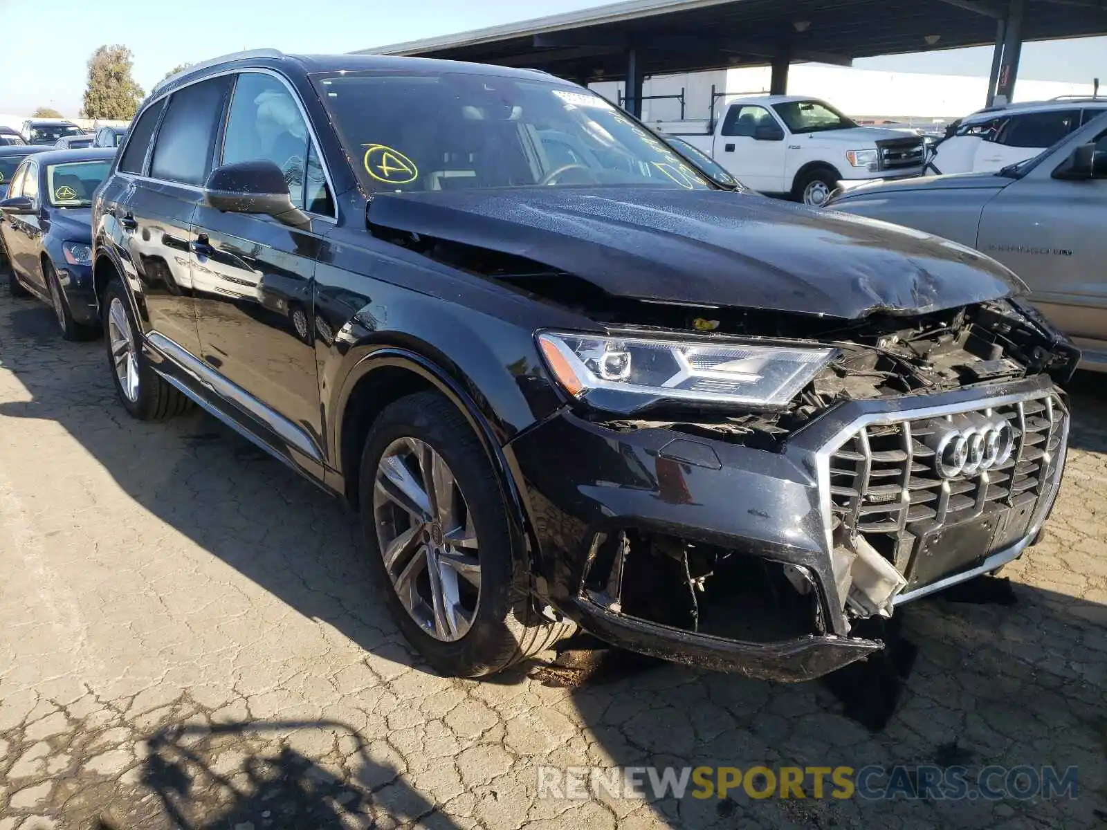 1 Photograph of a damaged car WA1AJAF71MD016910 AUDI Q7 2021