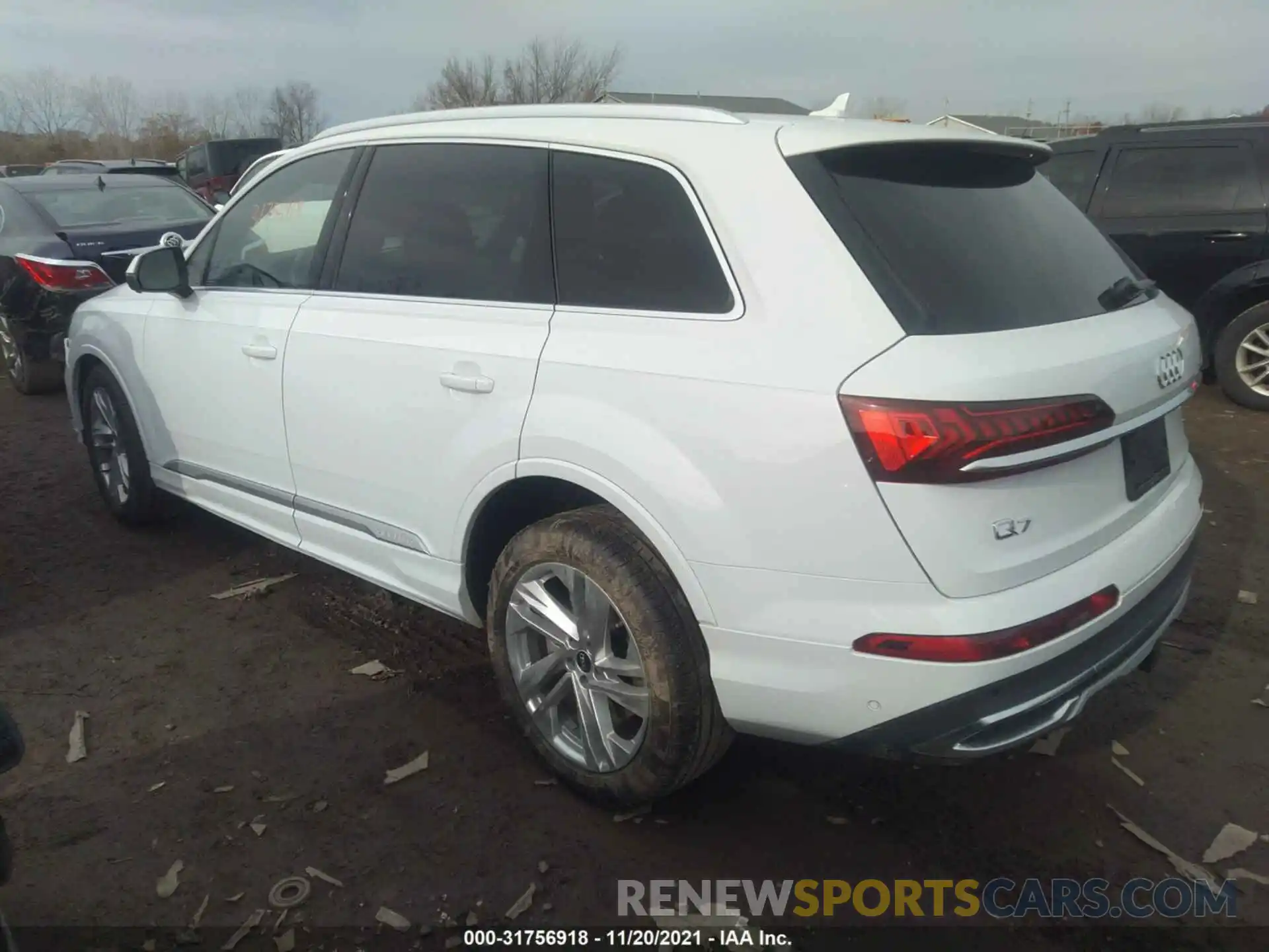 3 Фотография поврежденного автомобиля WA1AJAF71MD022707 AUDI Q7 2021