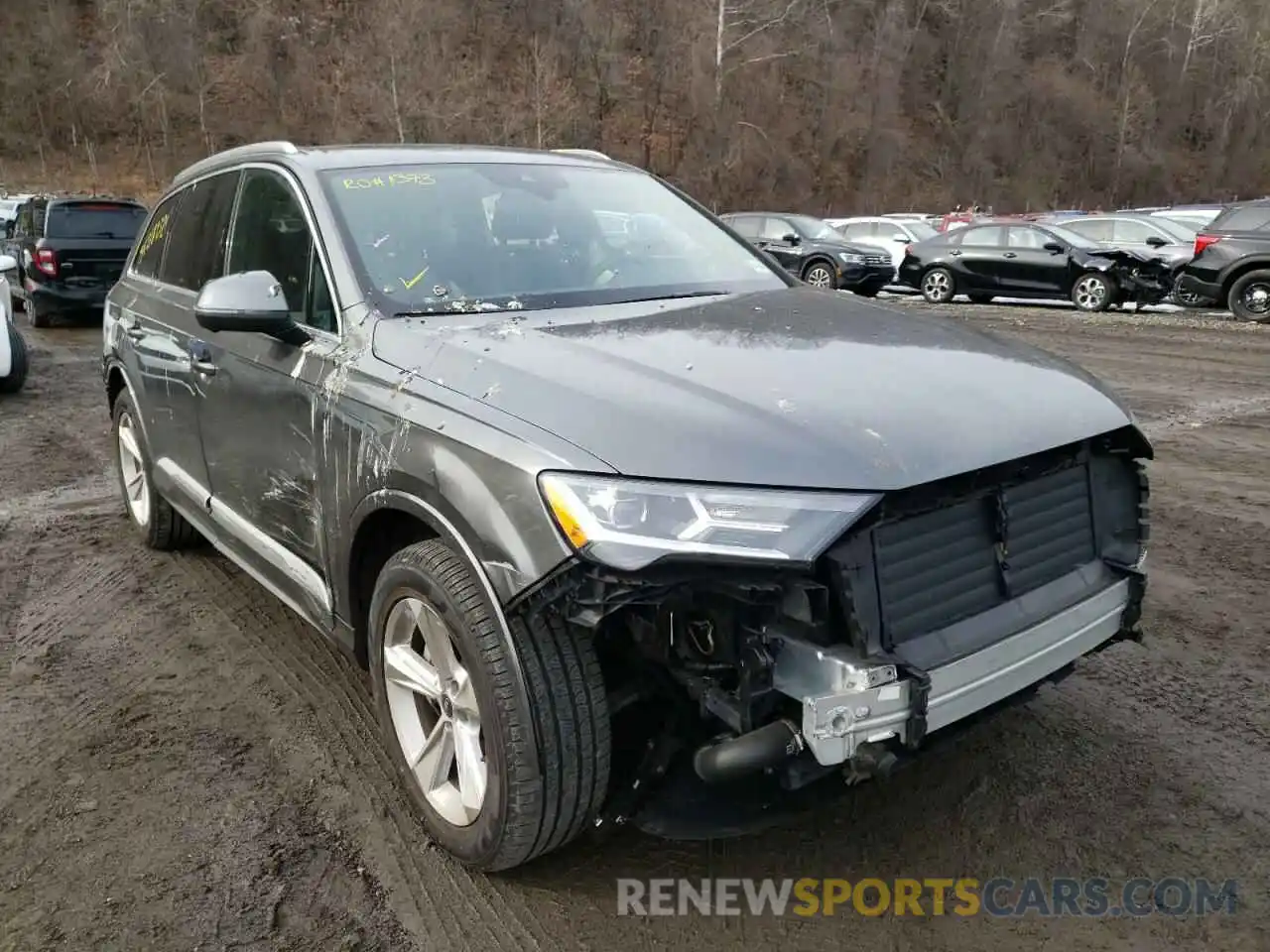 1 Photograph of a damaged car WA1AJAF72MD015832 AUDI Q7 2021