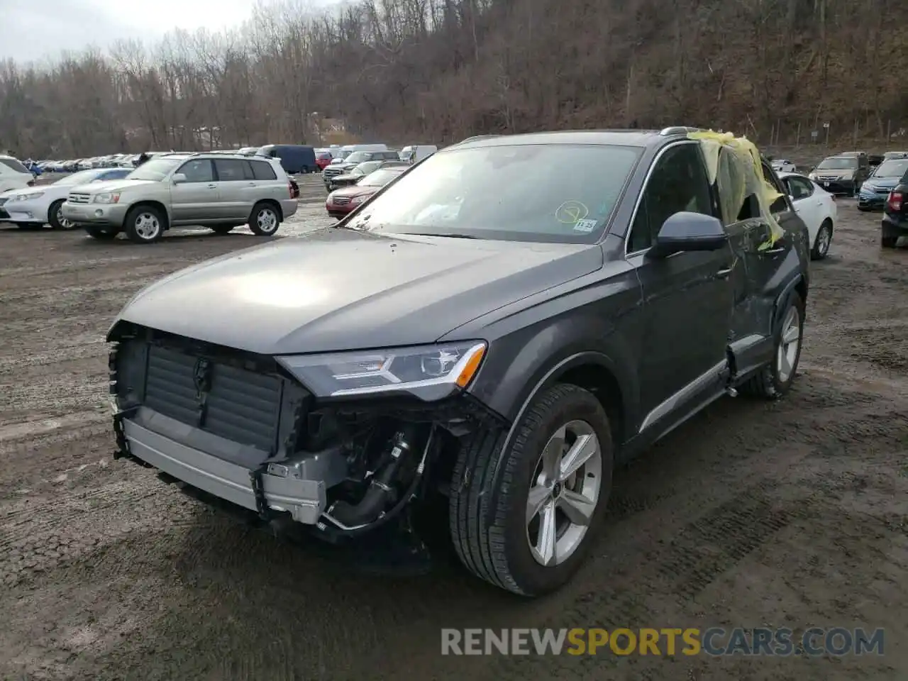 2 Photograph of a damaged car WA1AJAF72MD015832 AUDI Q7 2021