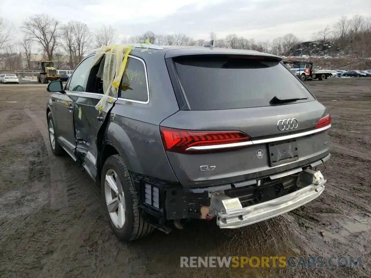 3 Фотография поврежденного автомобиля WA1AJAF72MD015832 AUDI Q7 2021