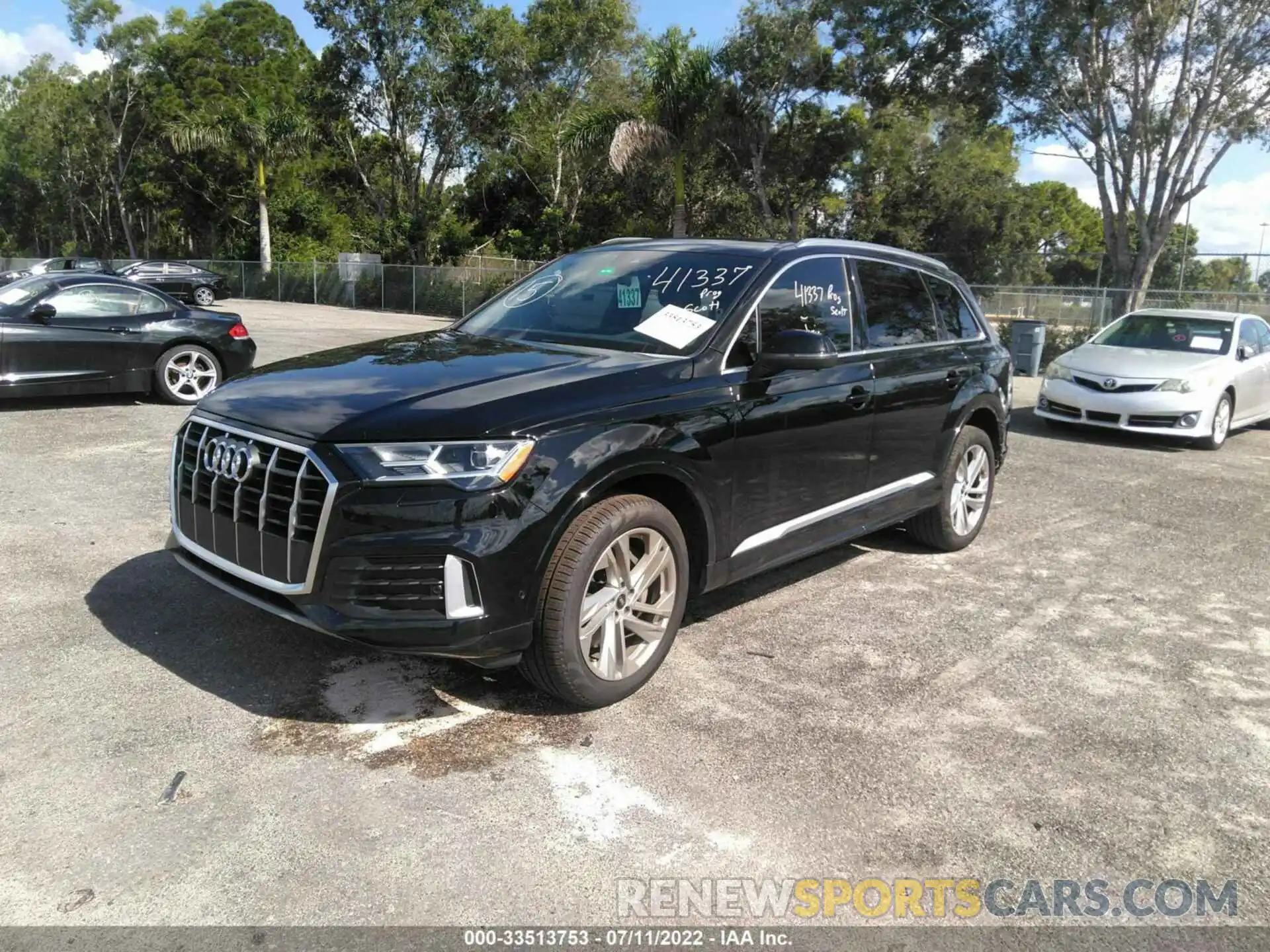 2 Photograph of a damaged car WA1AJAF73MD038178 AUDI Q7 2021