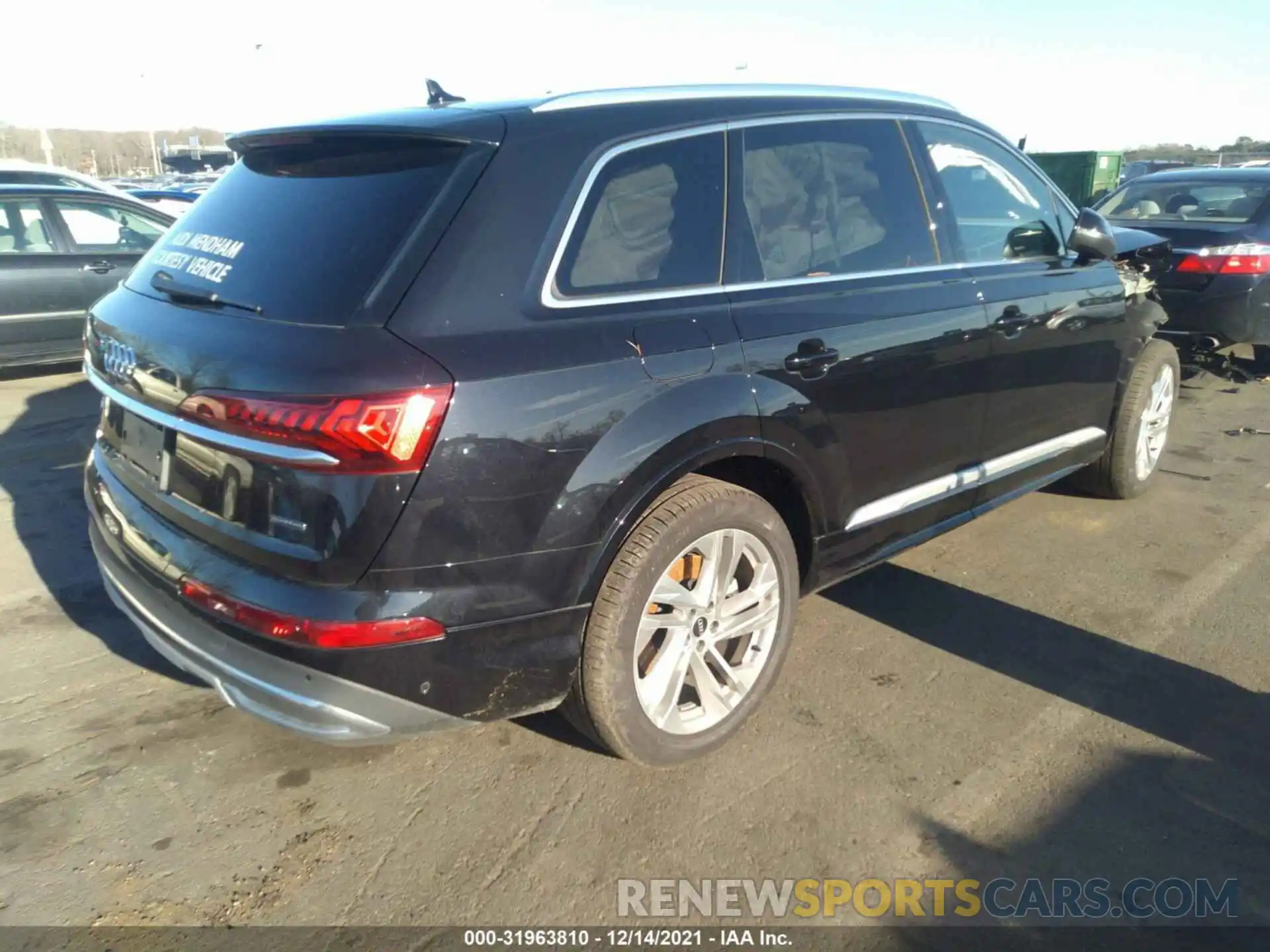 4 Photograph of a damaged car WA1AJAF74MD024712 AUDI Q7 2021