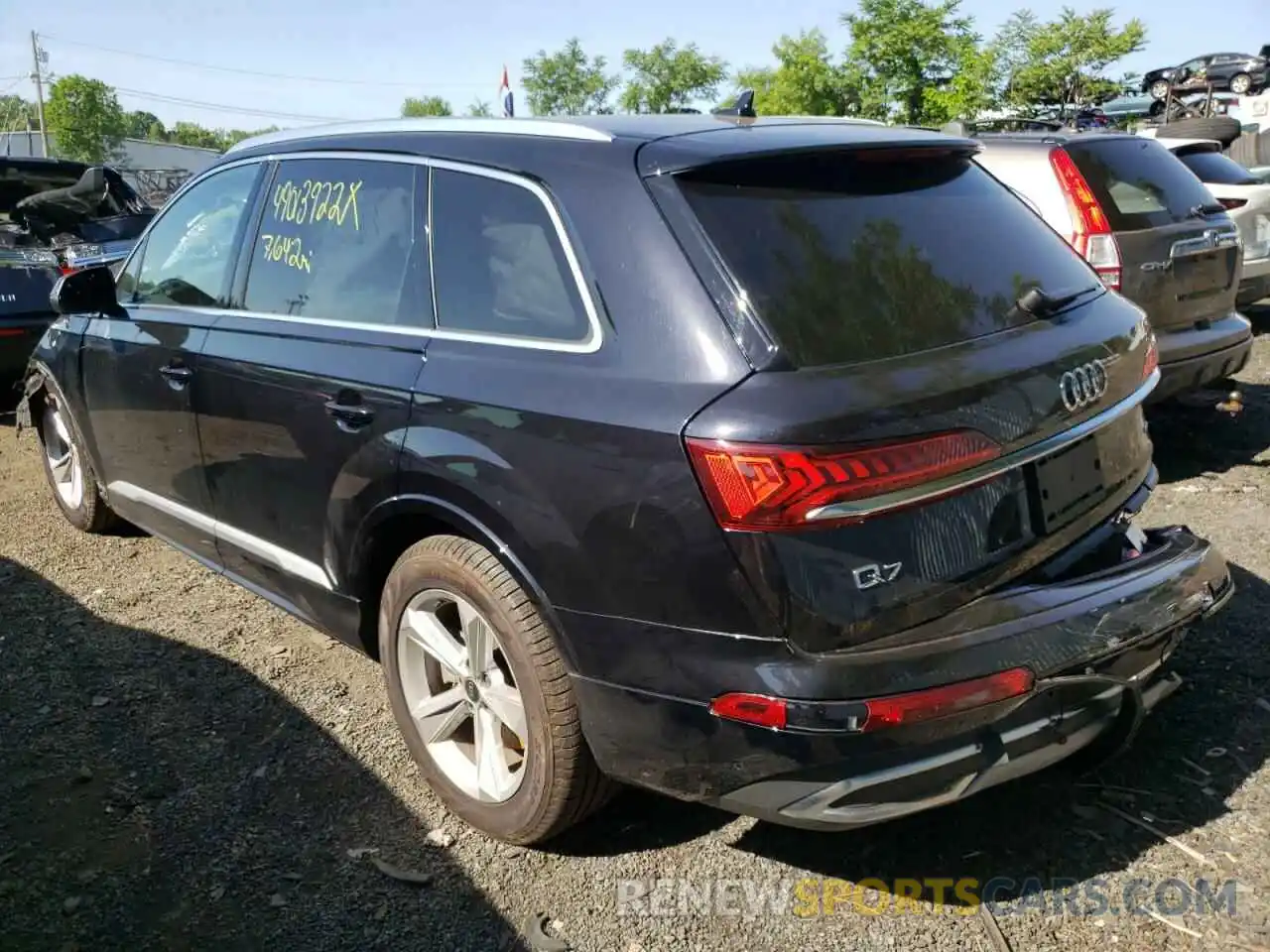 3 Фотография поврежденного автомобиля WA1AJAF76MD017051 AUDI Q7 2021