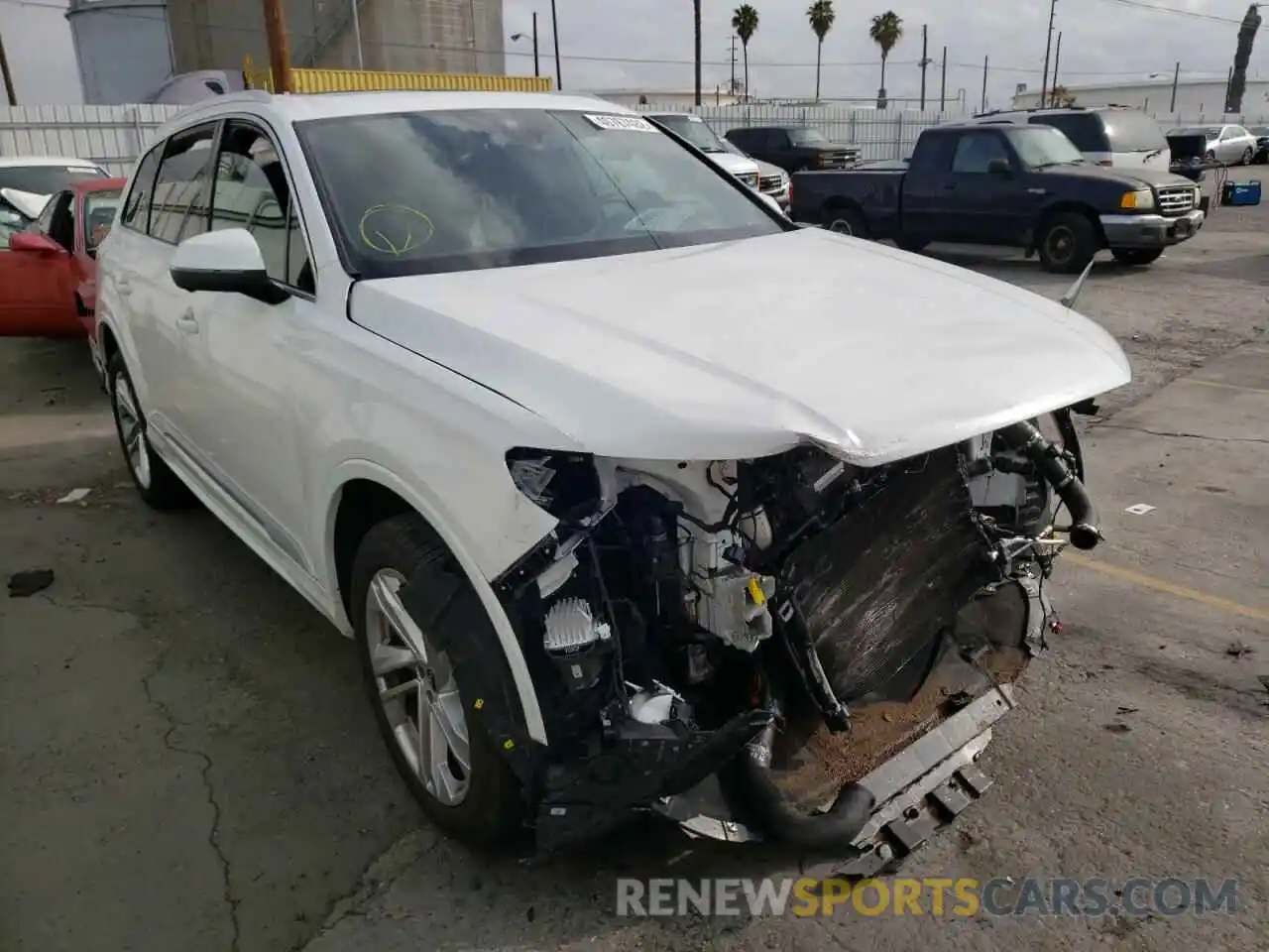 1 Photograph of a damaged car WA1AJAF76MD018278 AUDI Q7 2021