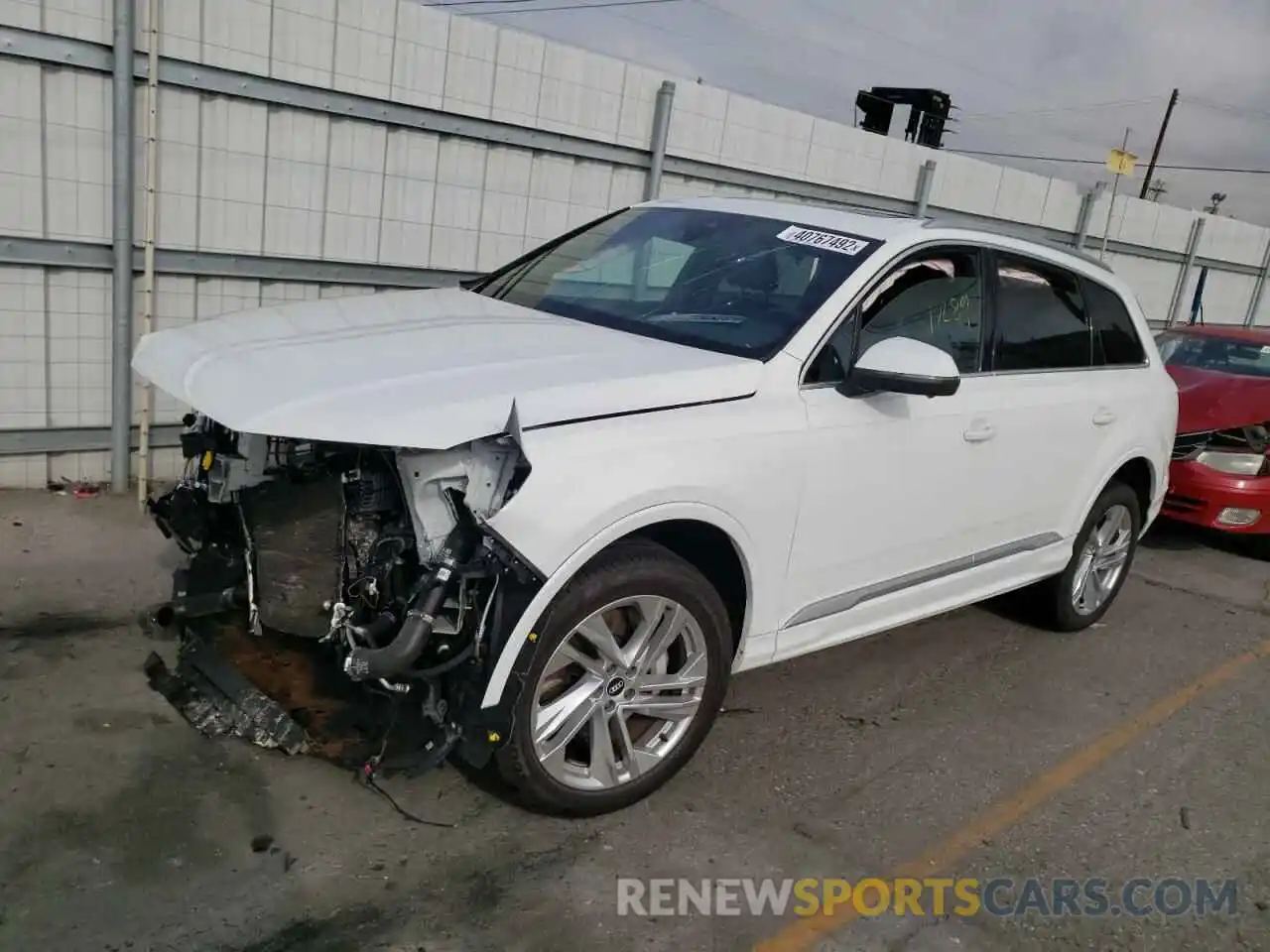 2 Photograph of a damaged car WA1AJAF76MD018278 AUDI Q7 2021