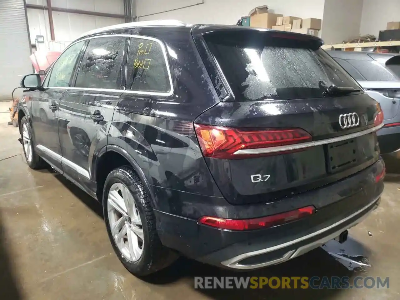 3 Фотография поврежденного автомобиля WA1AJAF76MD024775 AUDI Q7 2021