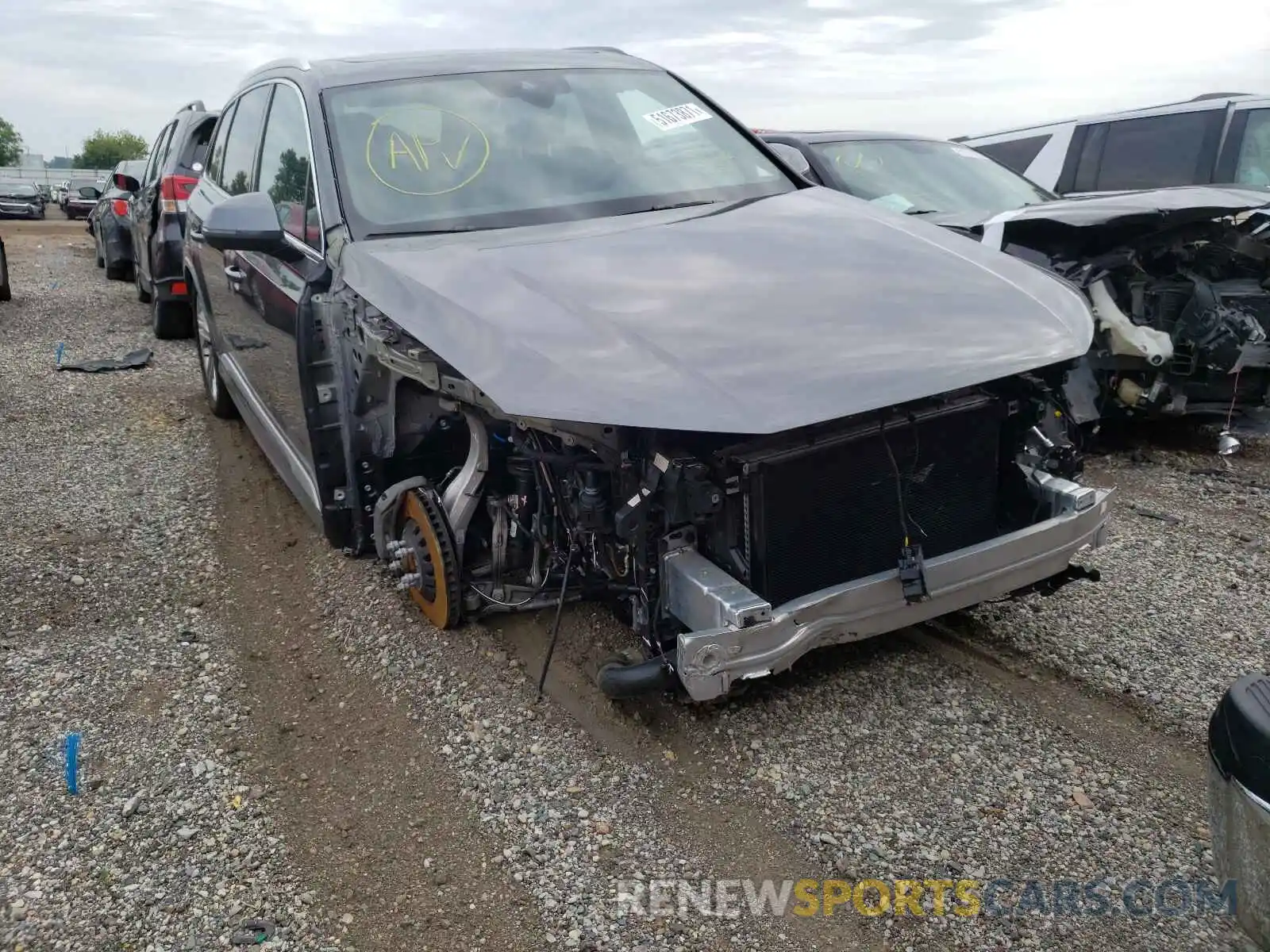 1 Photograph of a damaged car WA1AJAF76MD029586 AUDI Q7 2021