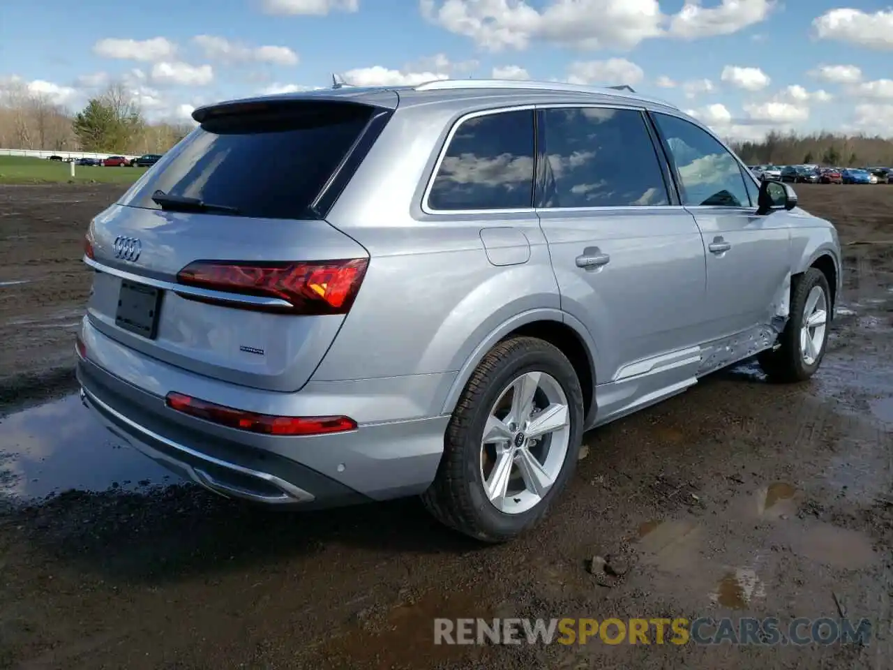 4 Фотография поврежденного автомобиля WA1AJAF77MD013574 AUDI Q7 2021