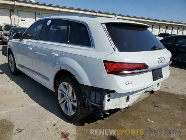 2 Photograph of a damaged car WA1AJAF77MD023697 AUDI Q7 2021