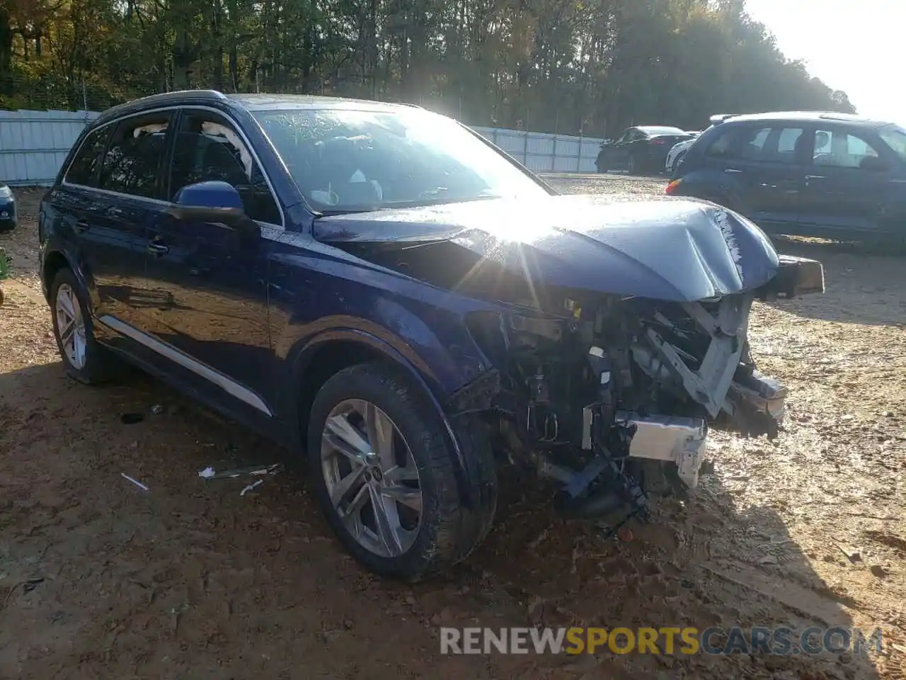 1 Photograph of a damaged car WA1AJAF77MD033226 AUDI Q7 2021