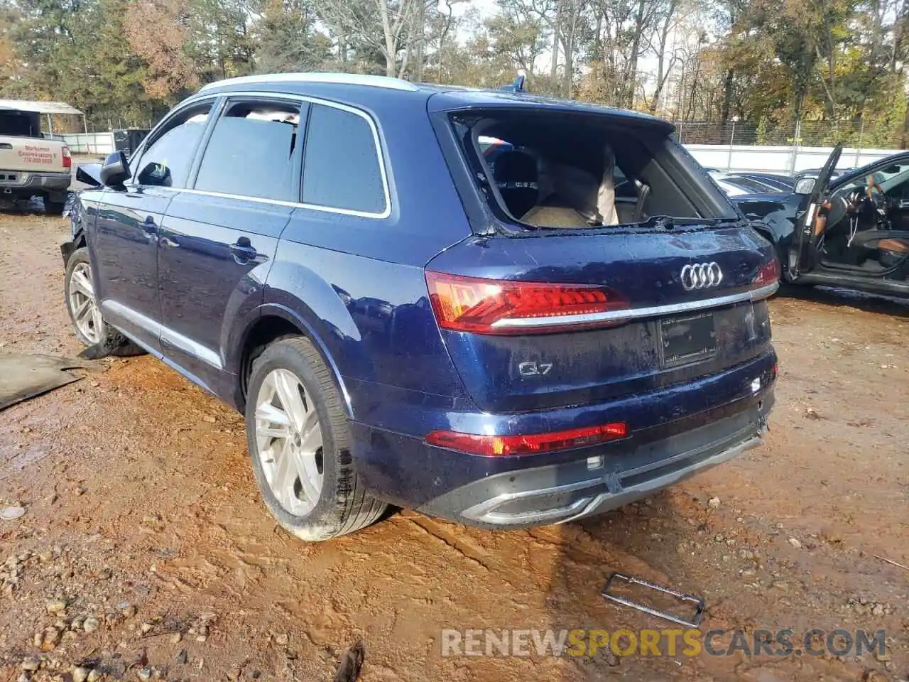 3 Photograph of a damaged car WA1AJAF77MD033226 AUDI Q7 2021