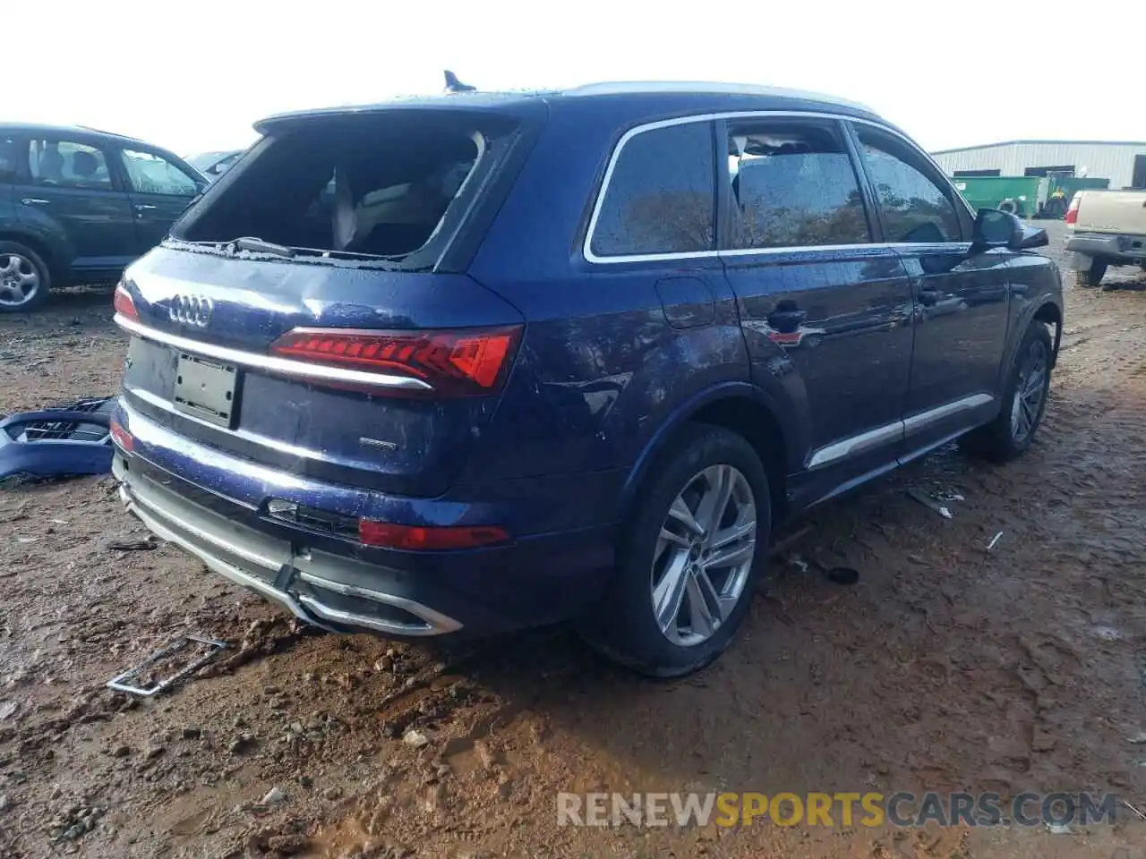 4 Фотография поврежденного автомобиля WA1AJAF77MD033226 AUDI Q7 2021