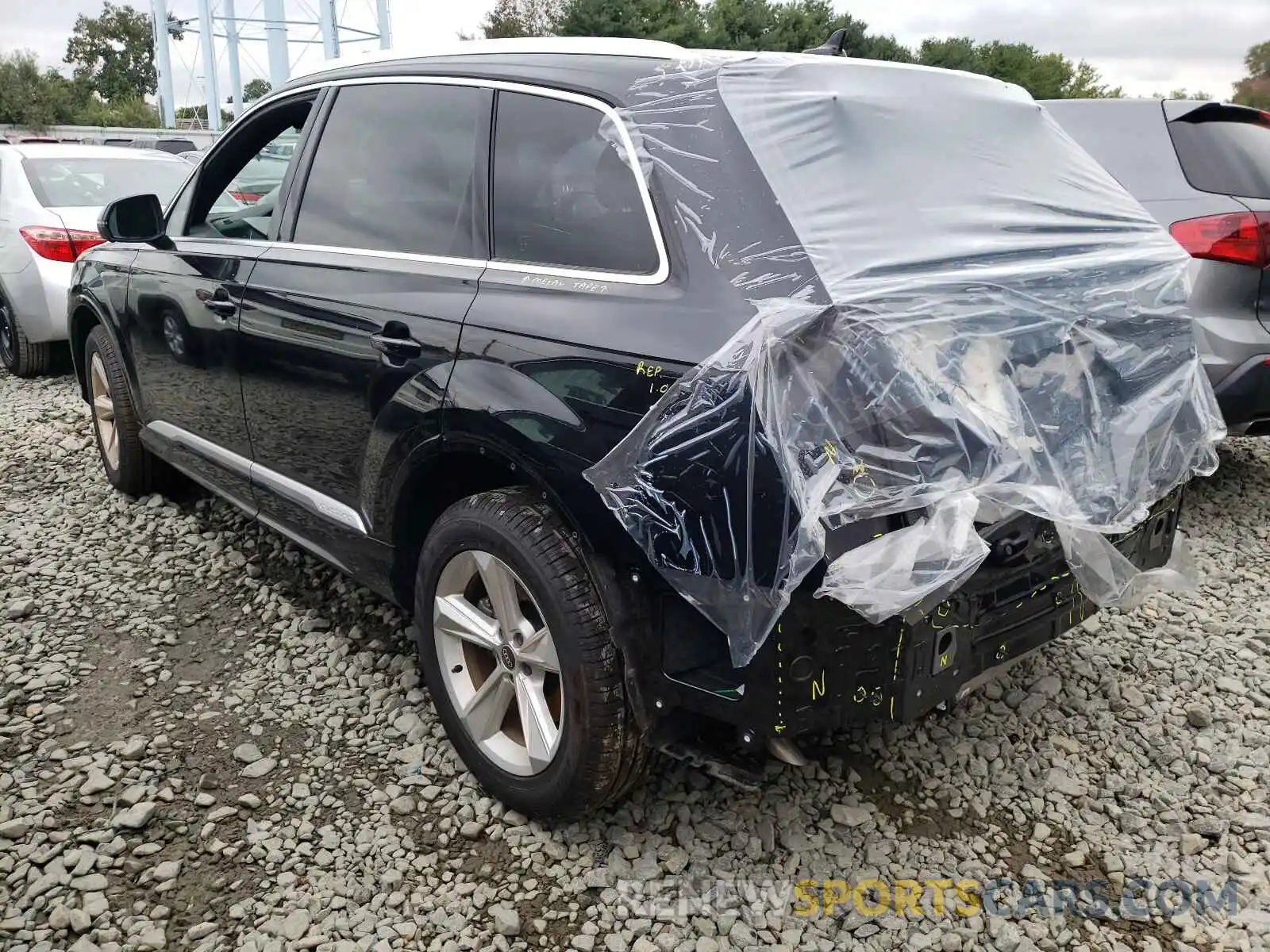 3 Фотография поврежденного автомобиля WA1AJAF78MD026396 AUDI Q7 2021