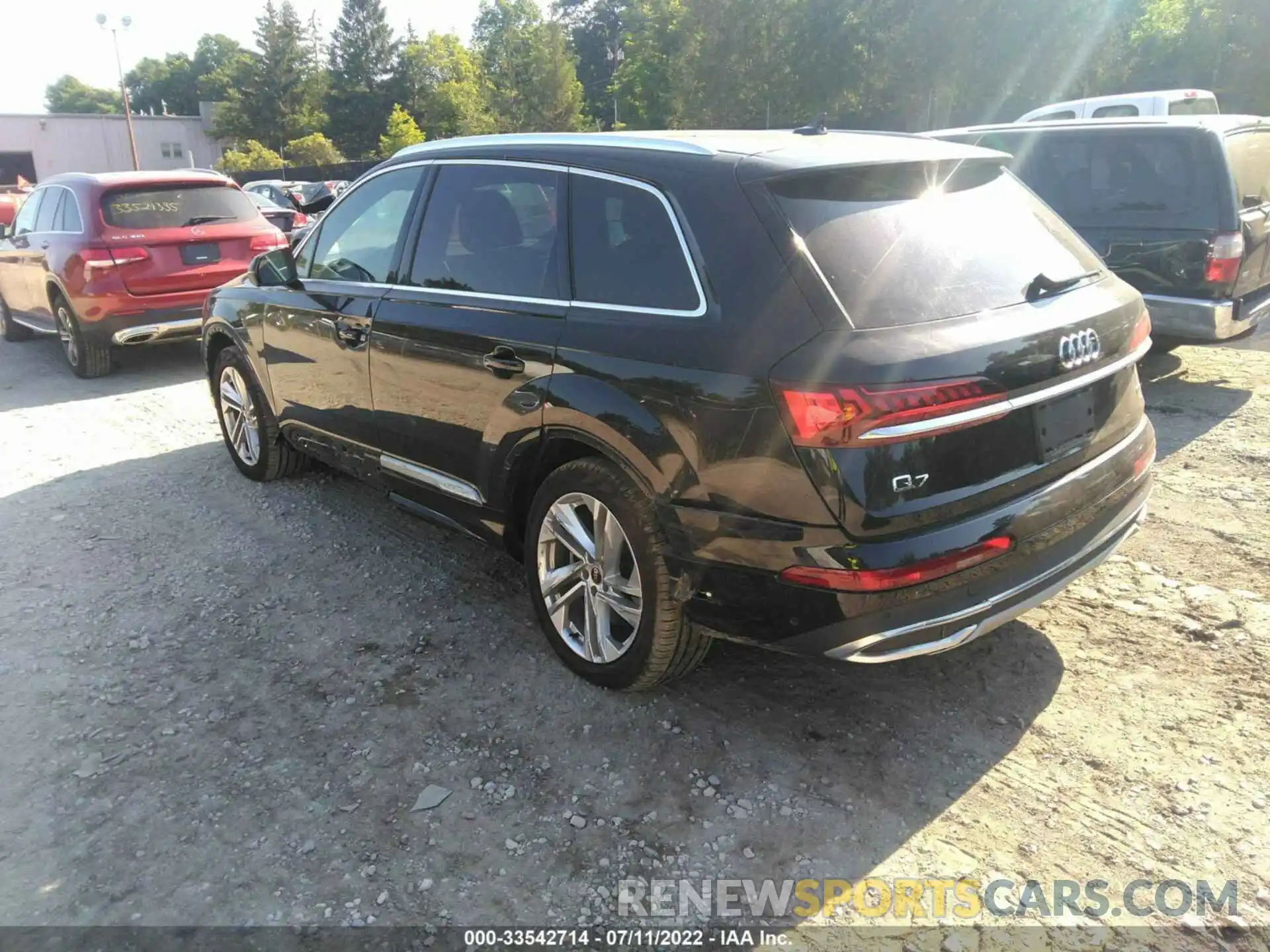 3 Фотография поврежденного автомобиля WA1AJAF78MD031050 AUDI Q7 2021