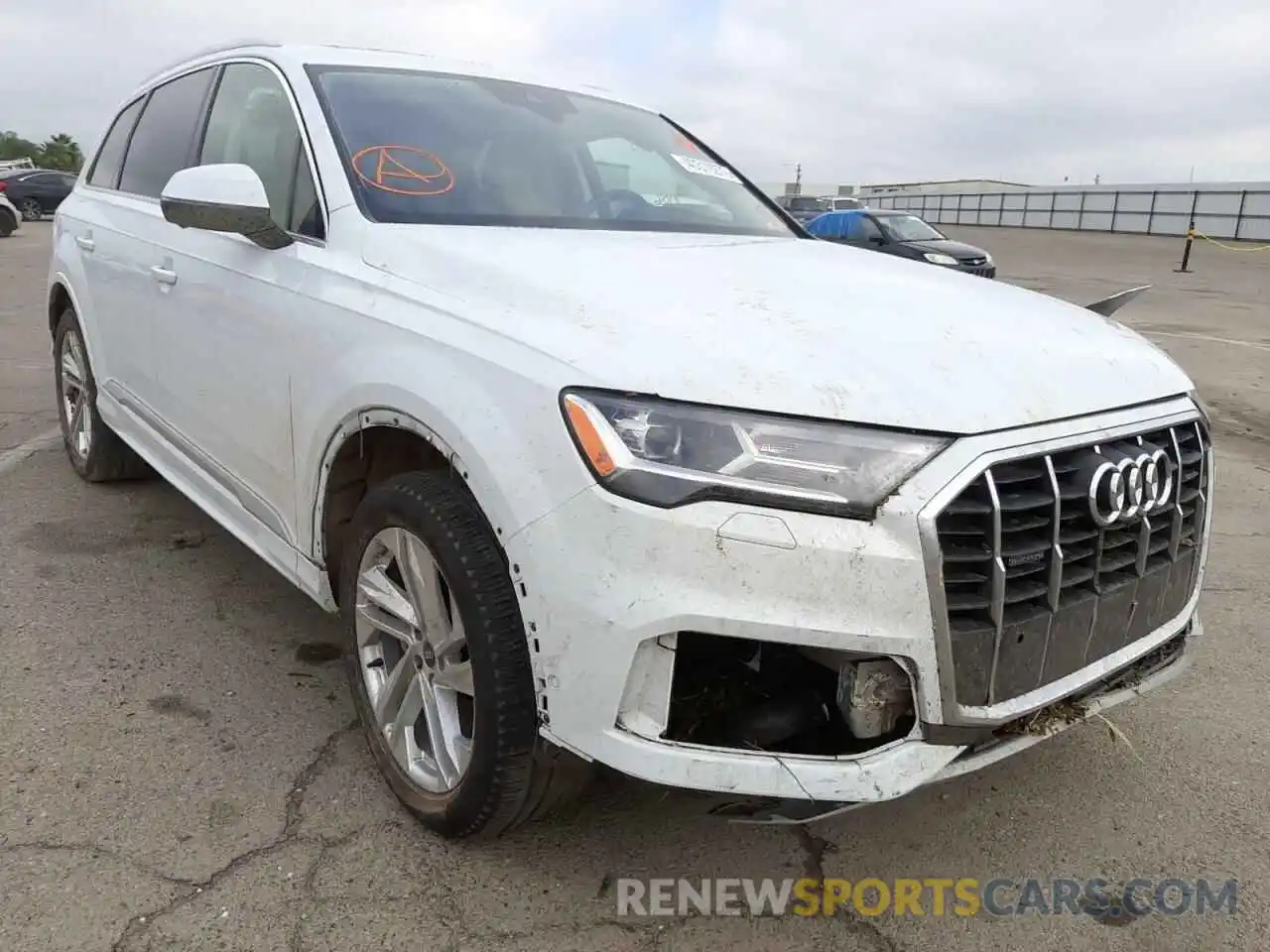 1 Photograph of a damaged car WA1AJAF78MD033476 AUDI Q7 2021