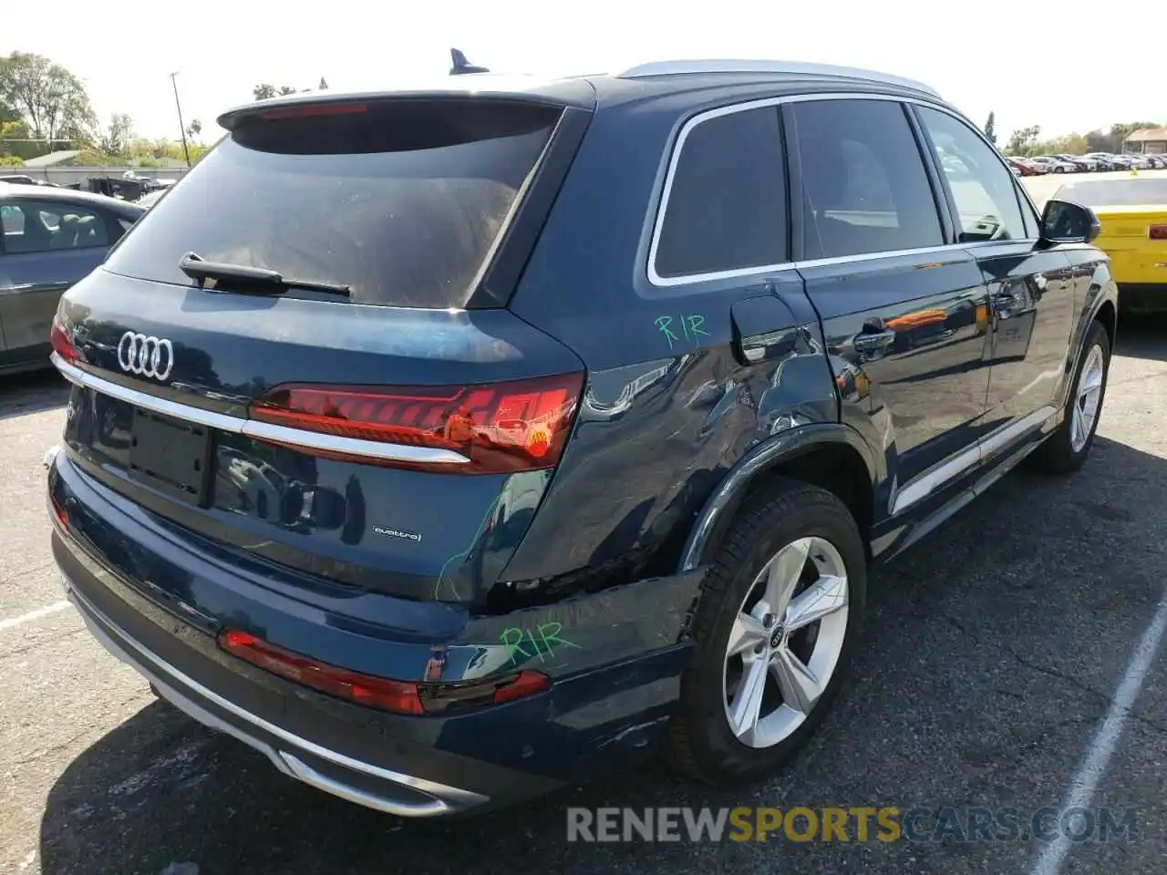 4 Фотография поврежденного автомобиля WA1AJAF78MD039097 AUDI Q7 2021