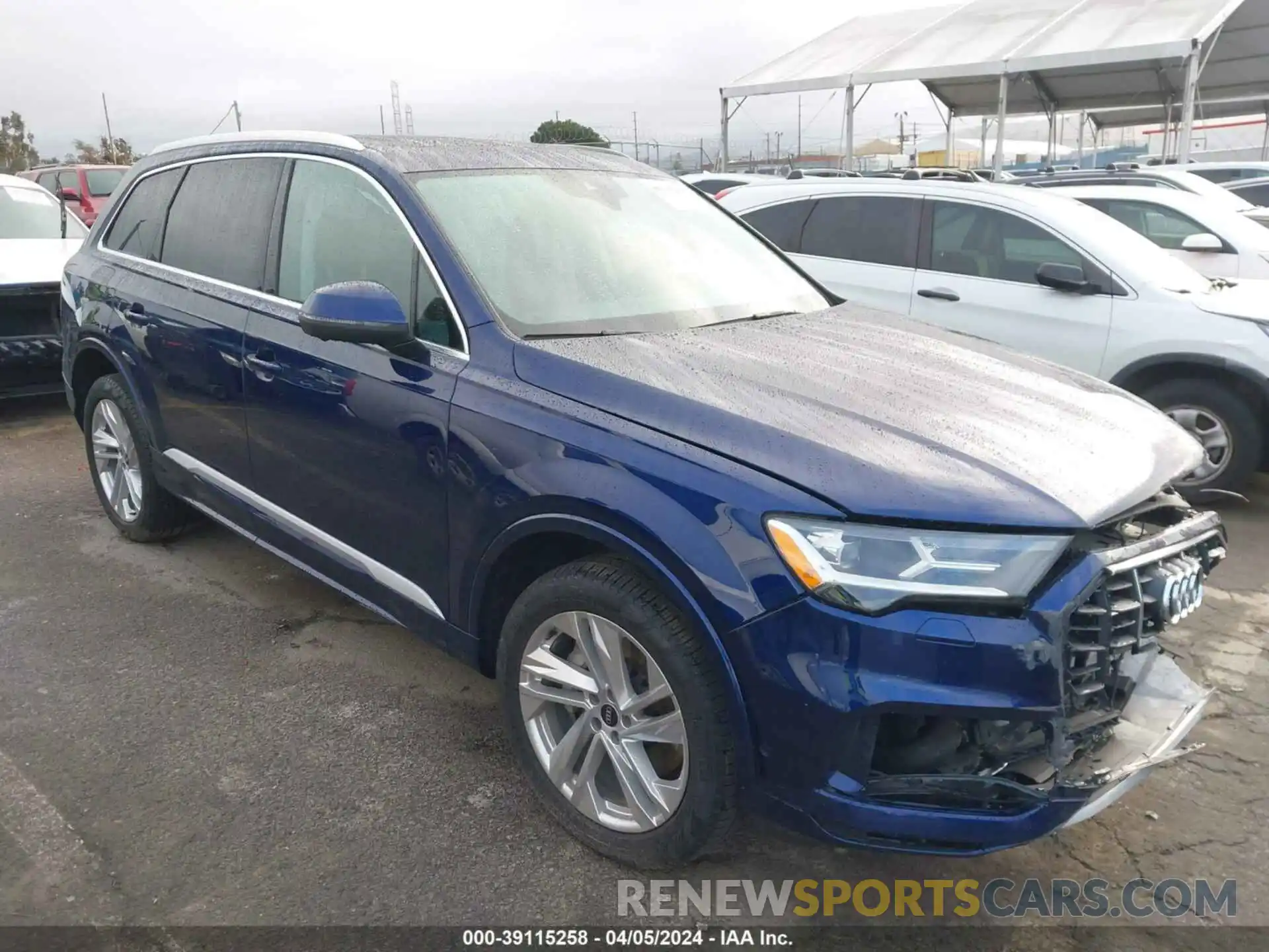 1 Фотография поврежденного автомобиля WA1AJAF78MD040802 AUDI Q7 2021