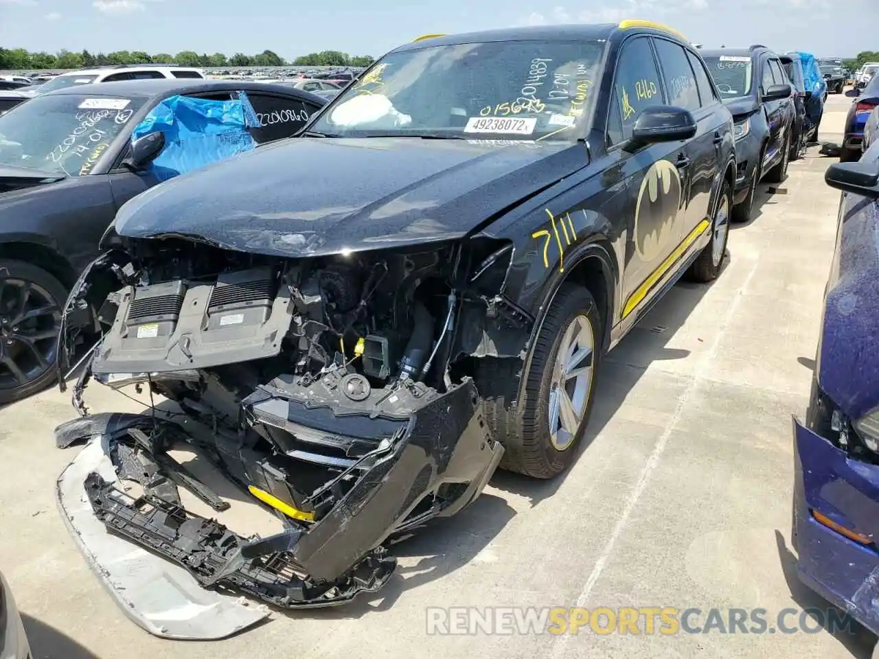 2 Photograph of a damaged car WA1AJAF7XMD015643 AUDI Q7 2021