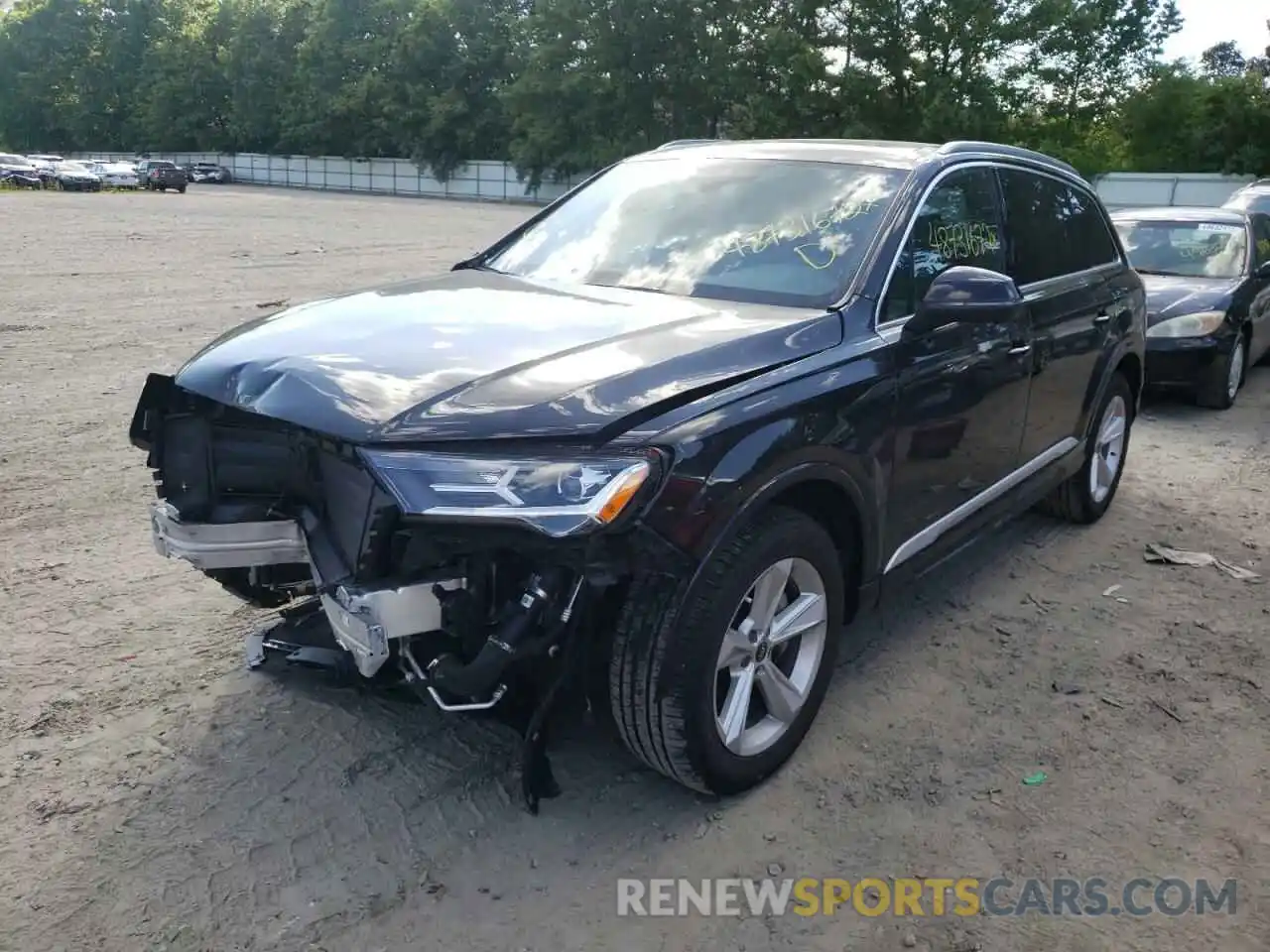 2 Photograph of a damaged car WA1AJAF7XMD018560 AUDI Q7 2021