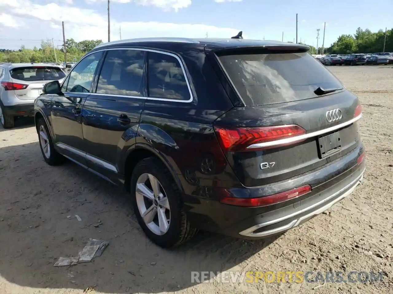 3 Фотография поврежденного автомобиля WA1AJAF7XMD018560 AUDI Q7 2021