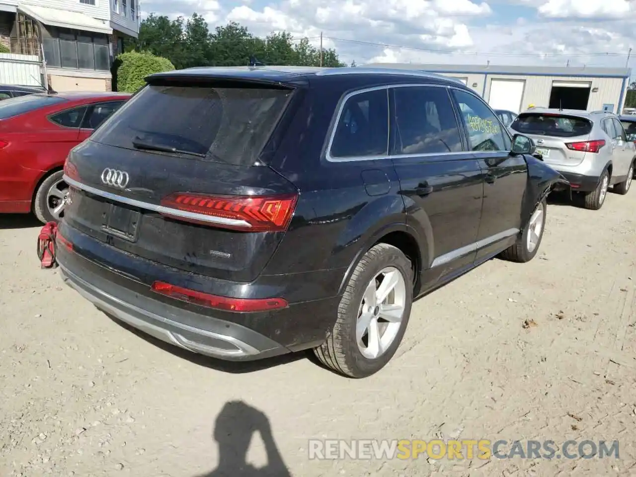 4 Фотография поврежденного автомобиля WA1AJAF7XMD018560 AUDI Q7 2021