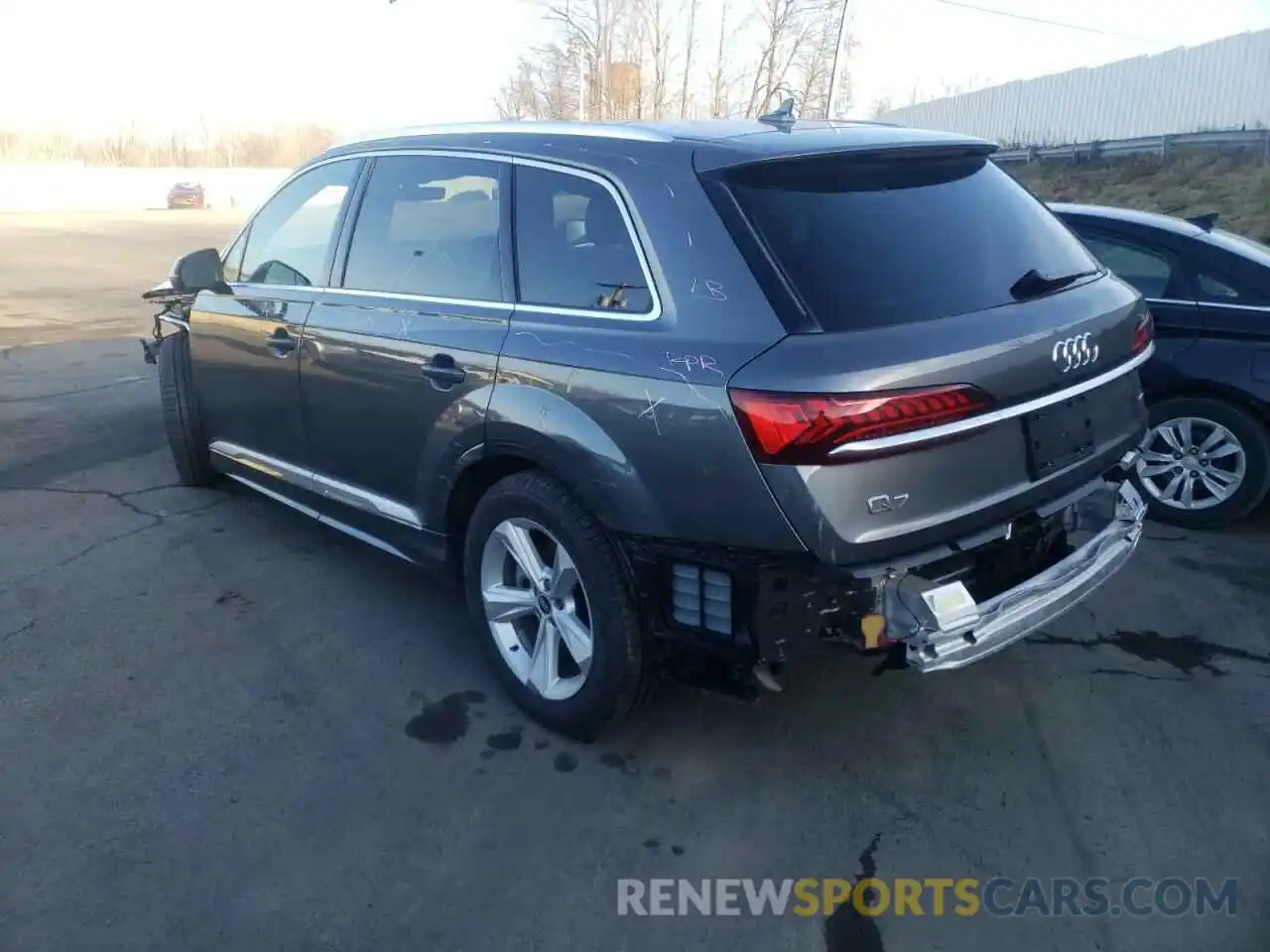 3 Фотография поврежденного автомобиля WA1AJAF7XMD028831 AUDI Q7 2021