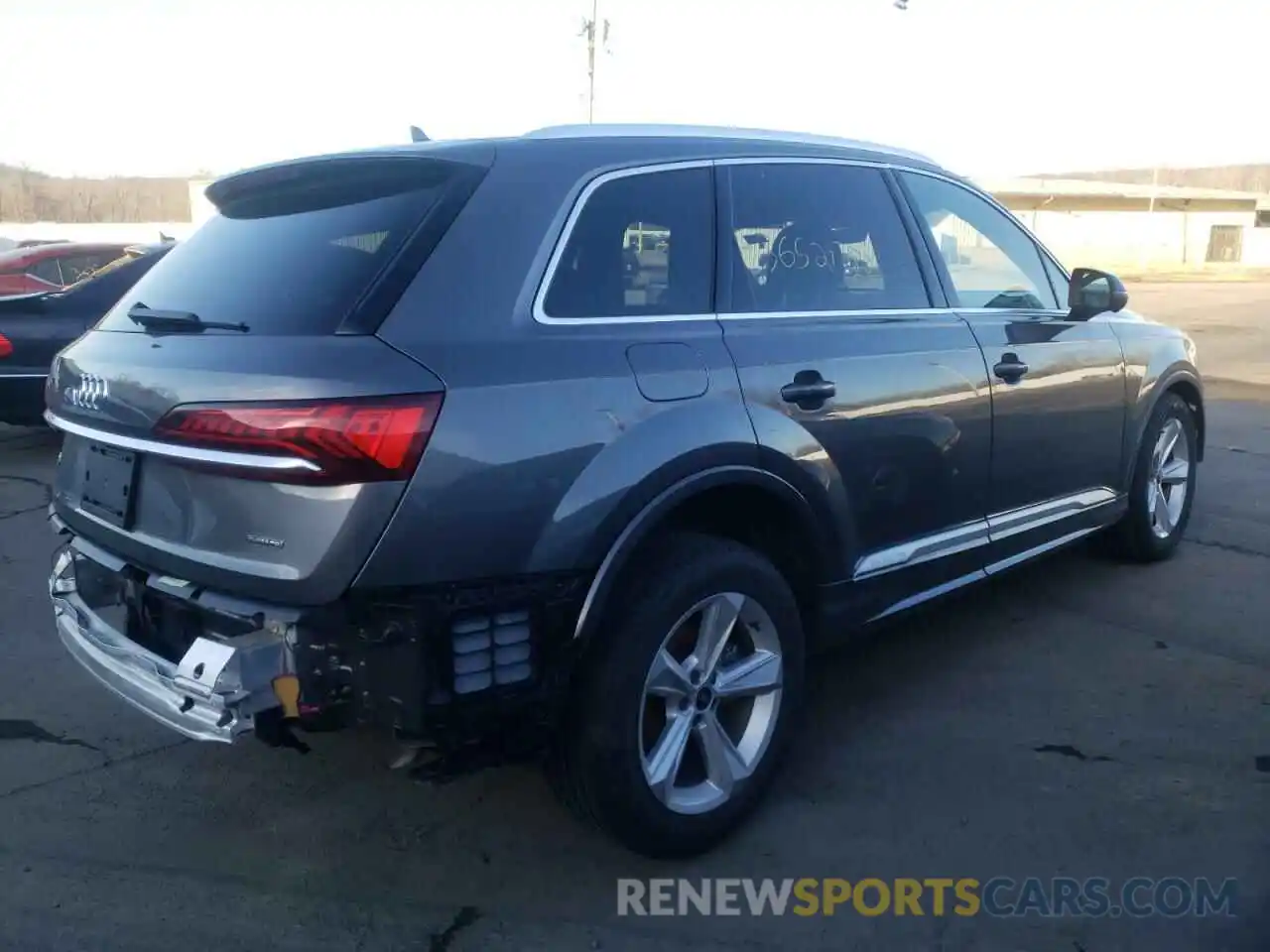 4 Фотография поврежденного автомобиля WA1AJAF7XMD028831 AUDI Q7 2021