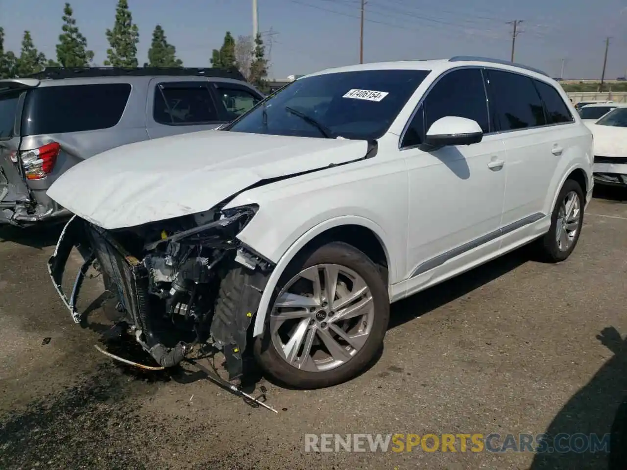 1 Photograph of a damaged car WA1AJAF7XMD040297 AUDI Q7 2021