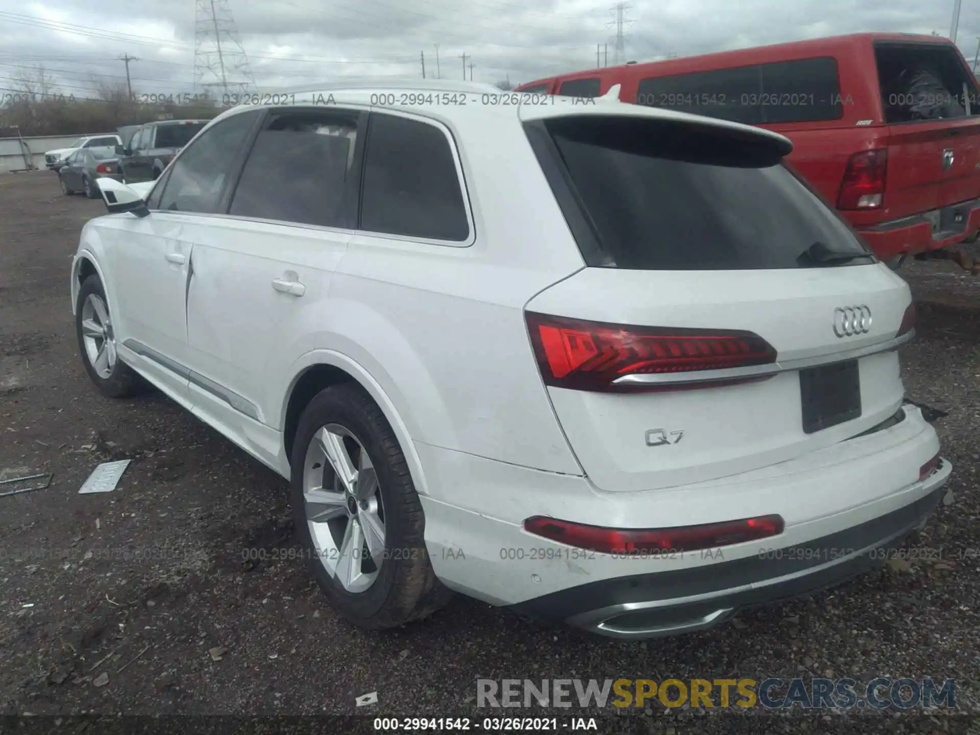 3 Photograph of a damaged car WA1AJBF75MD017497 AUDI Q7 2021