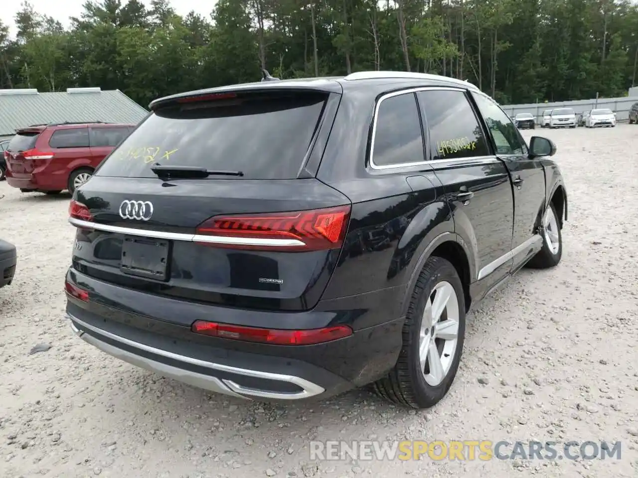 4 Фотография поврежденного автомобиля WA1AXAF71MD019109 AUDI Q7 2021