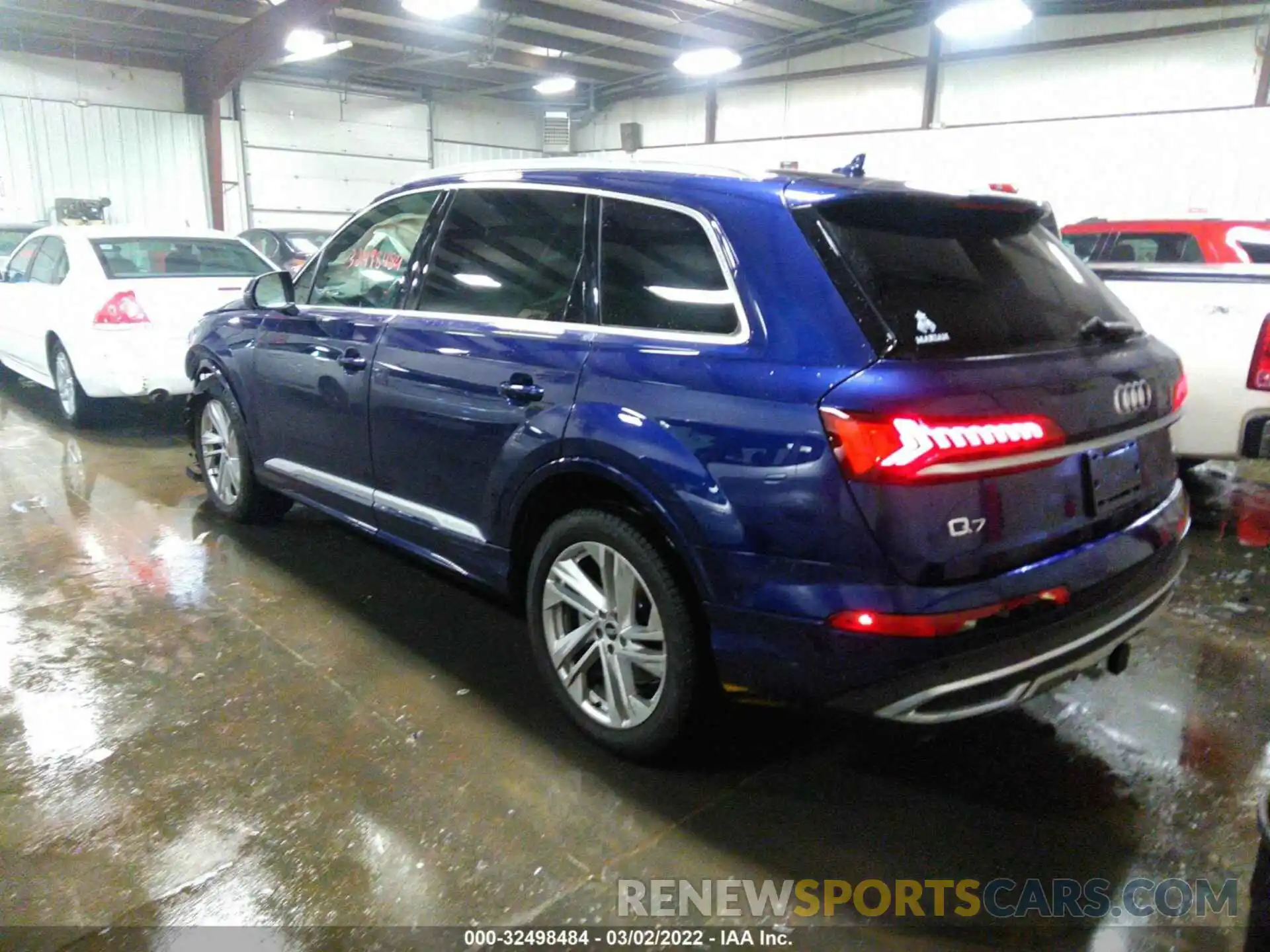 3 Photograph of a damaged car WA1AXAF71MD025315 AUDI Q7 2021