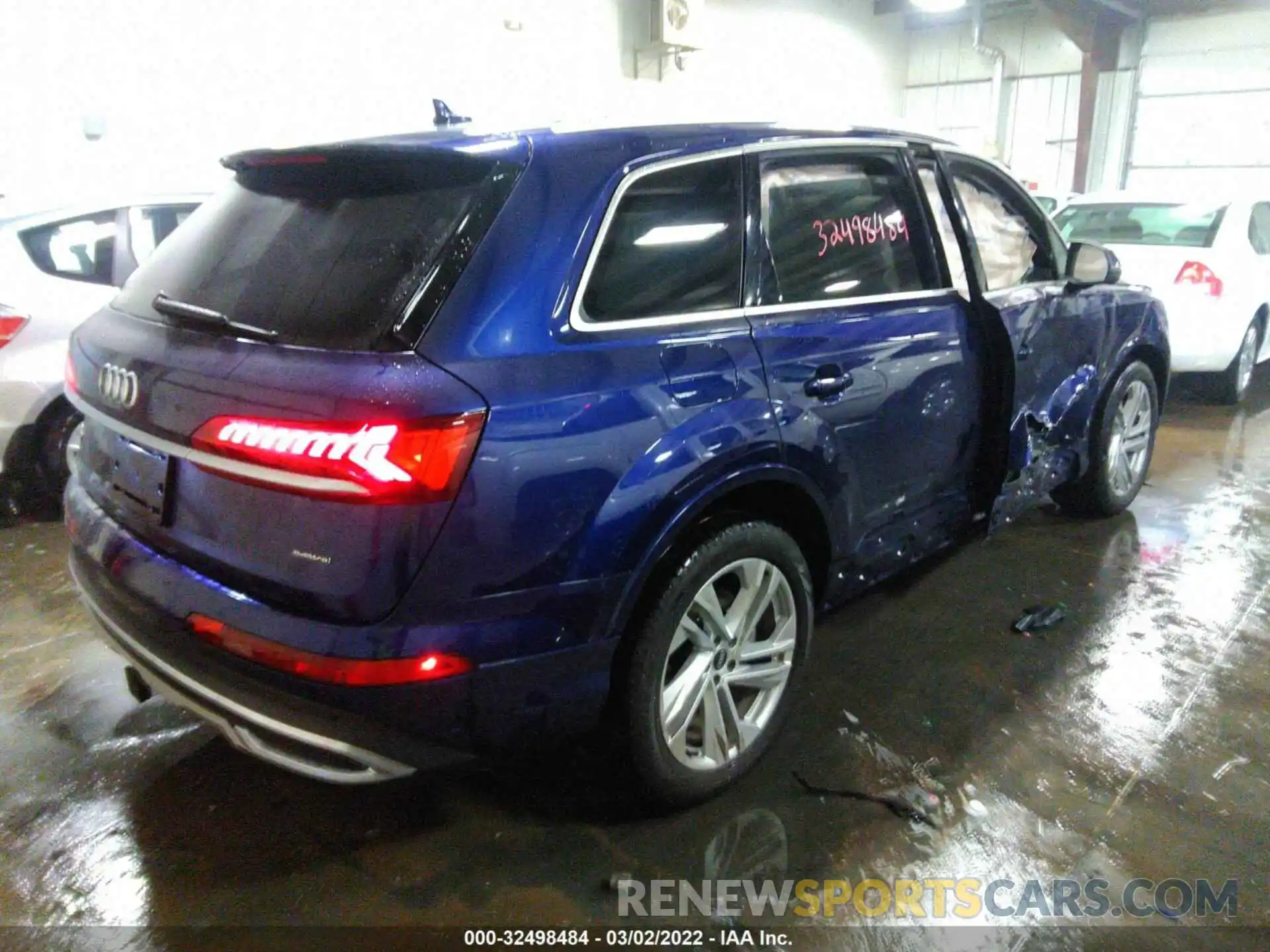 4 Фотография поврежденного автомобиля WA1AXAF71MD025315 AUDI Q7 2021