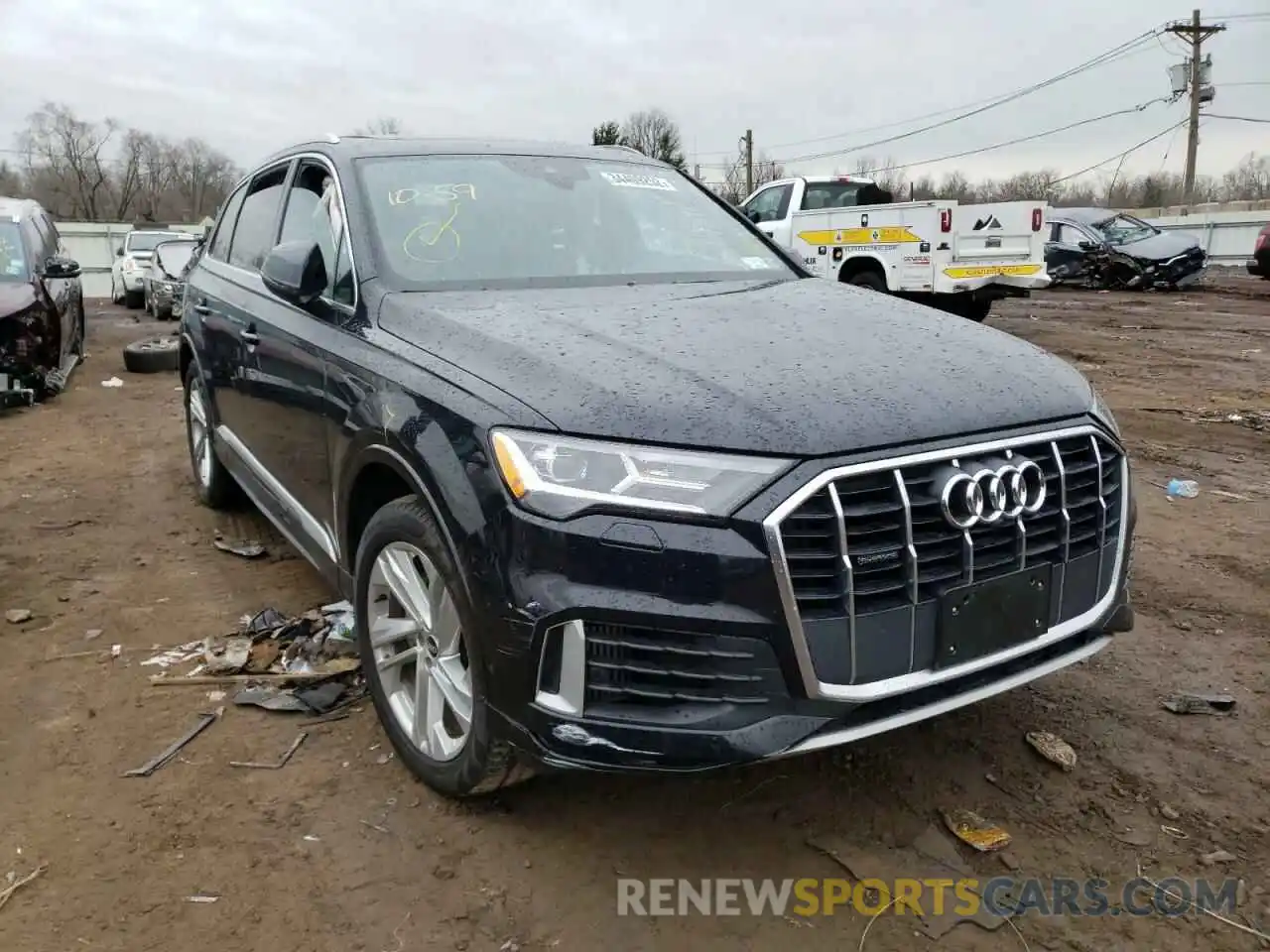 1 Фотография поврежденного автомобиля WA1AXAF72MD026134 AUDI Q7 2021