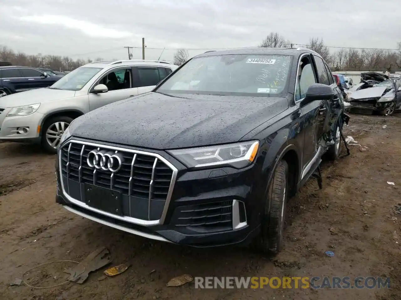 2 Photograph of a damaged car WA1AXAF72MD026134 AUDI Q7 2021