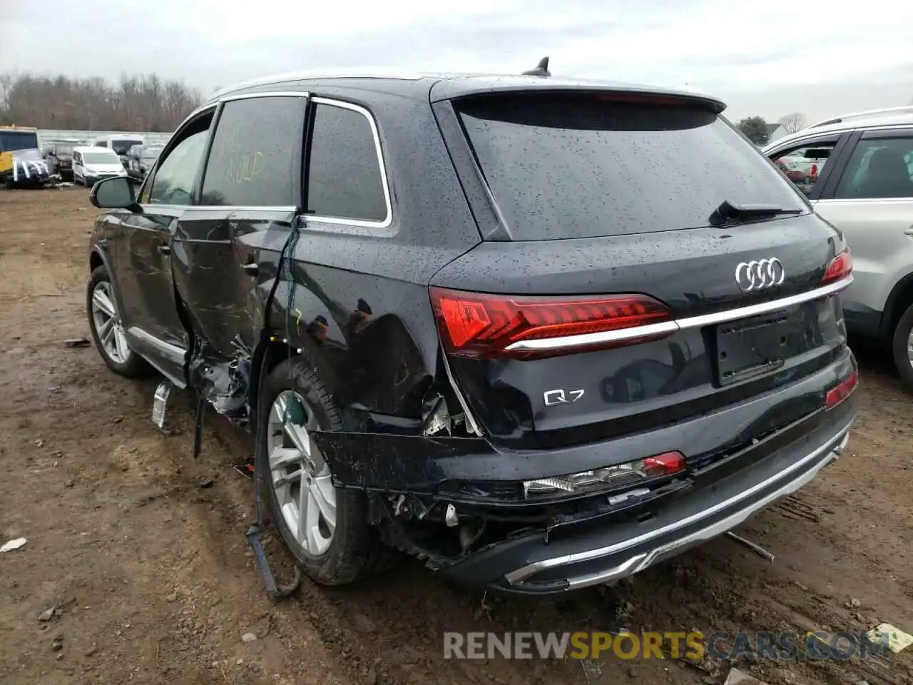 3 Фотография поврежденного автомобиля WA1AXAF72MD026134 AUDI Q7 2021