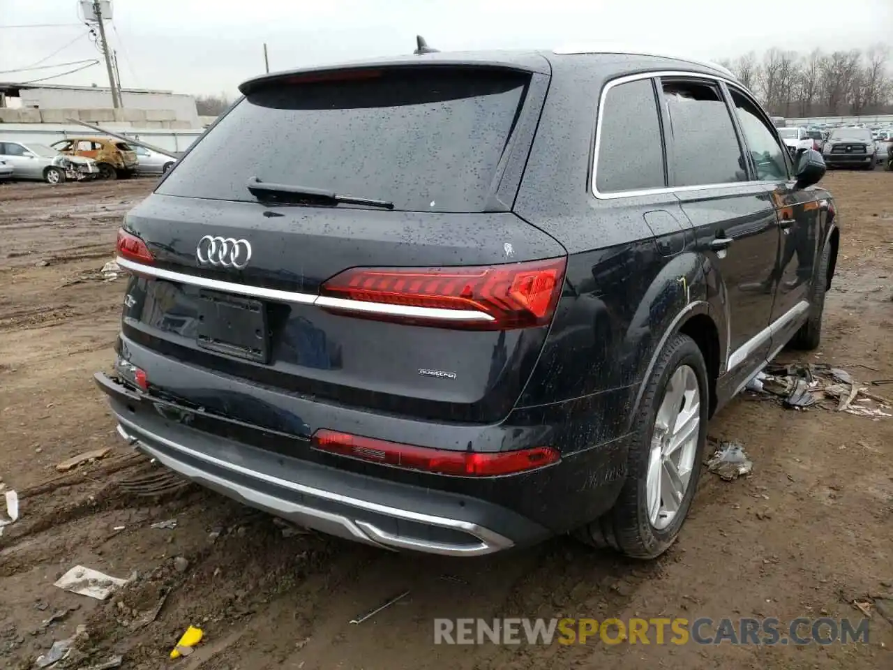 4 Фотография поврежденного автомобиля WA1AXAF72MD026134 AUDI Q7 2021