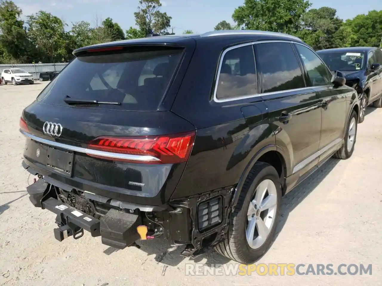 4 Фотография поврежденного автомобиля WA1AXAF74MD036762 AUDI Q7 2021