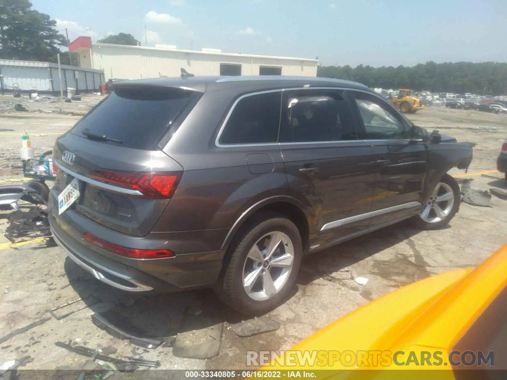 4 Фотография поврежденного автомобиля WA1AXAF78MD036375 AUDI Q7 2021