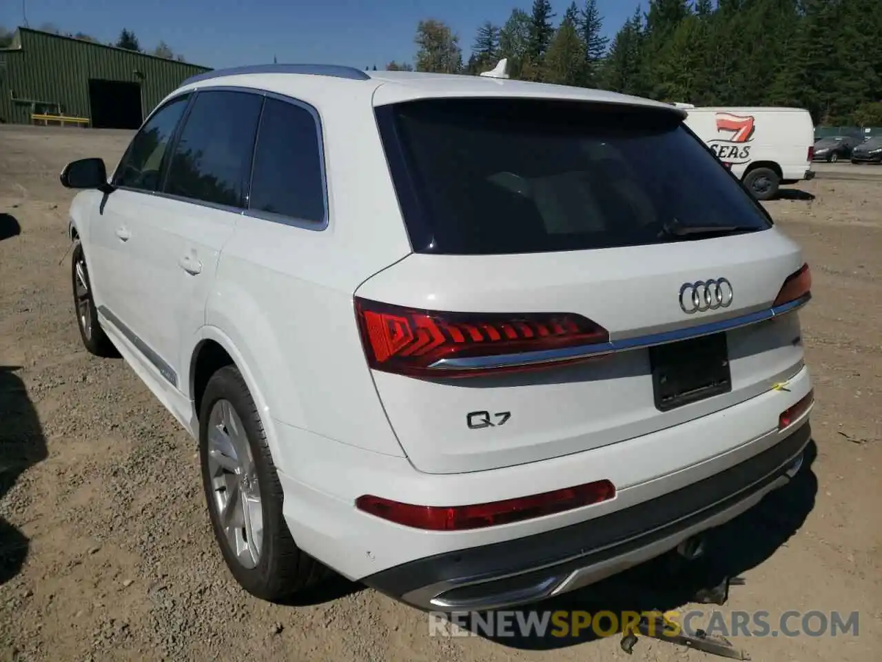 3 Фотография поврежденного автомобиля WA1AXAF79MD010710 AUDI Q7 2021