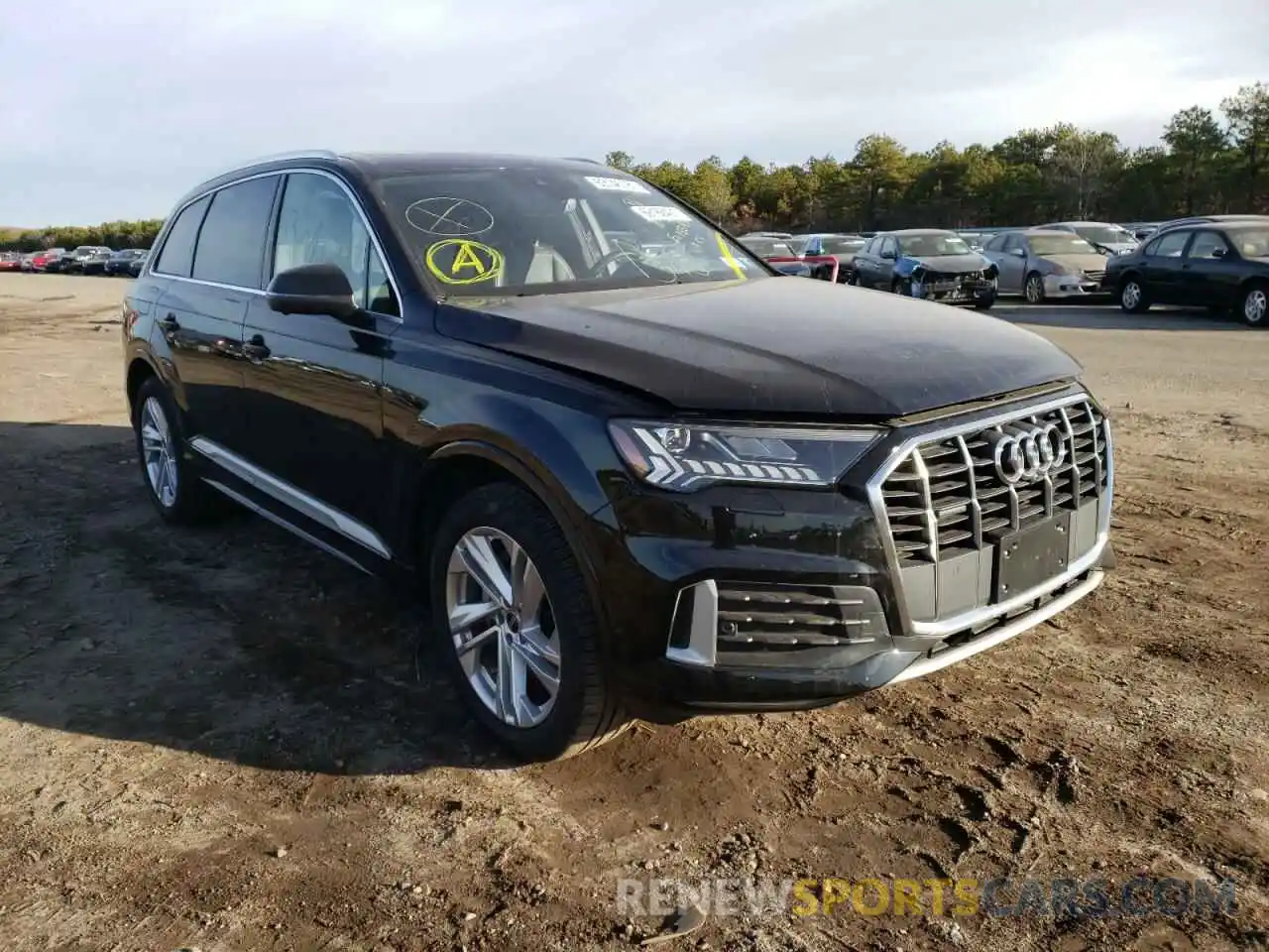 1 Фотография поврежденного автомобиля WA1LJAF70MD013036 AUDI Q7 2021