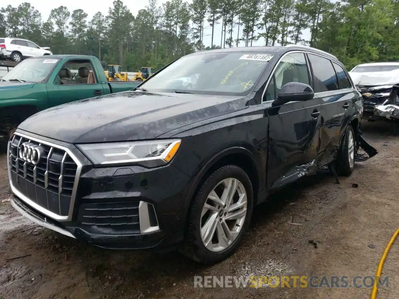 2 Photograph of a damaged car WA1LJAF70MD022092 AUDI Q7 2021