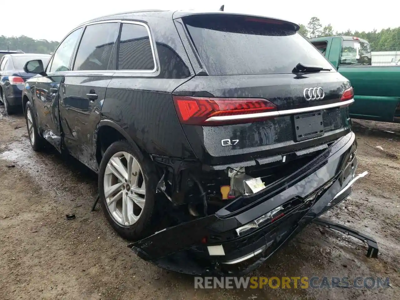 3 Фотография поврежденного автомобиля WA1LJAF70MD022092 AUDI Q7 2021